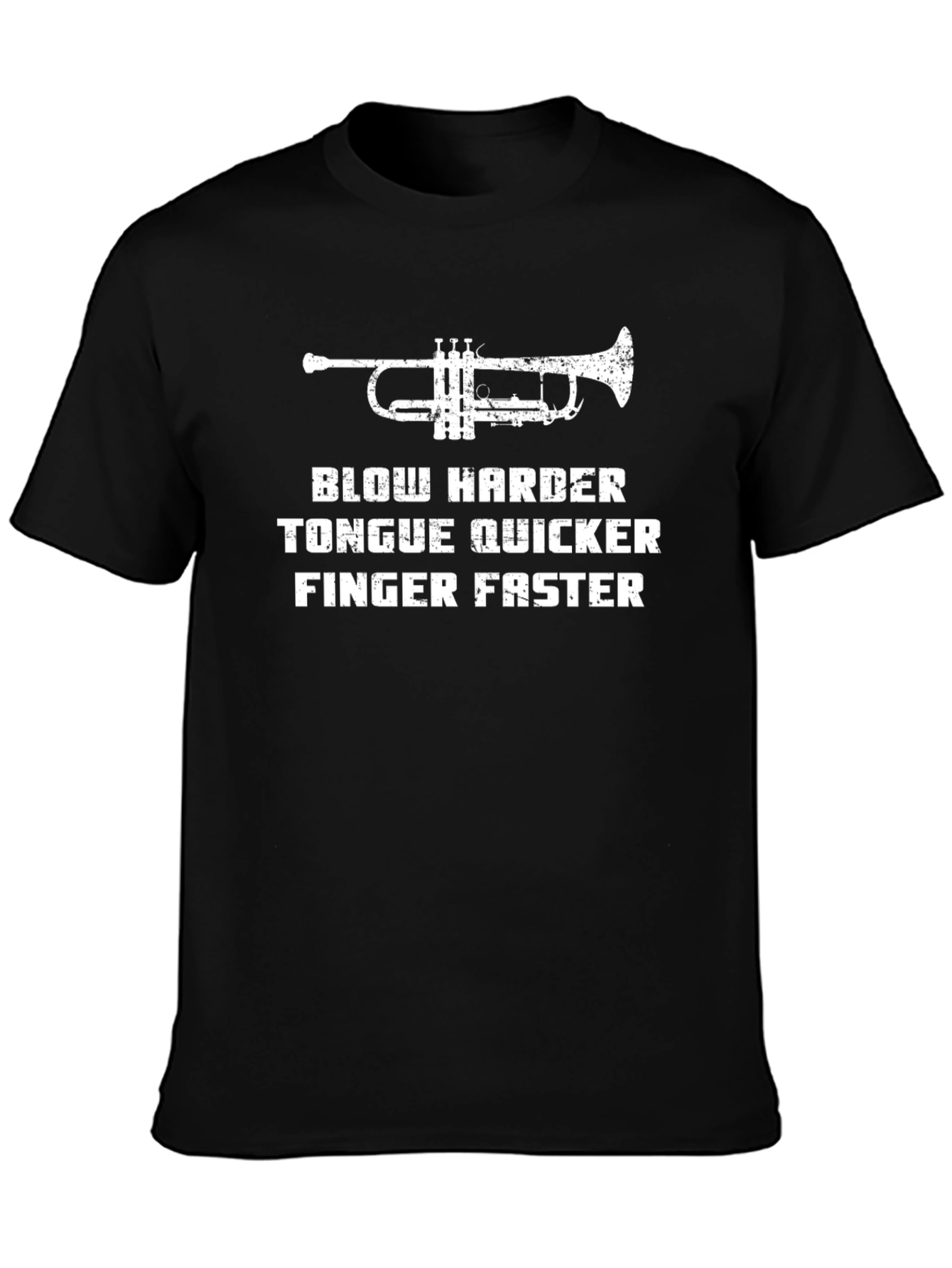 Blow Harder Trumpet T-Shirt - Musician Tee