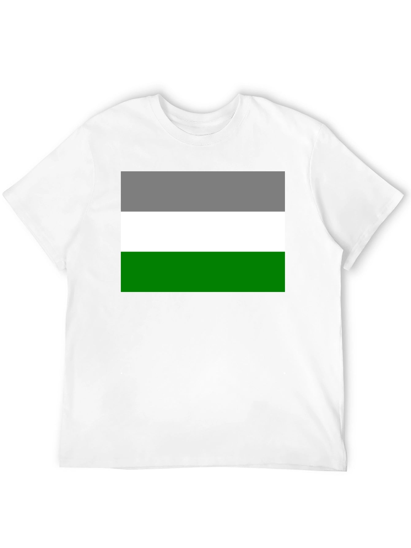 Aromantic Pride Flag T-Shirt - Black