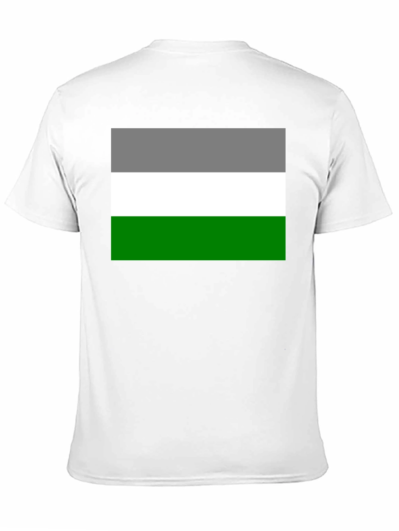 Aromantic Pride Flag T-Shirt - Black