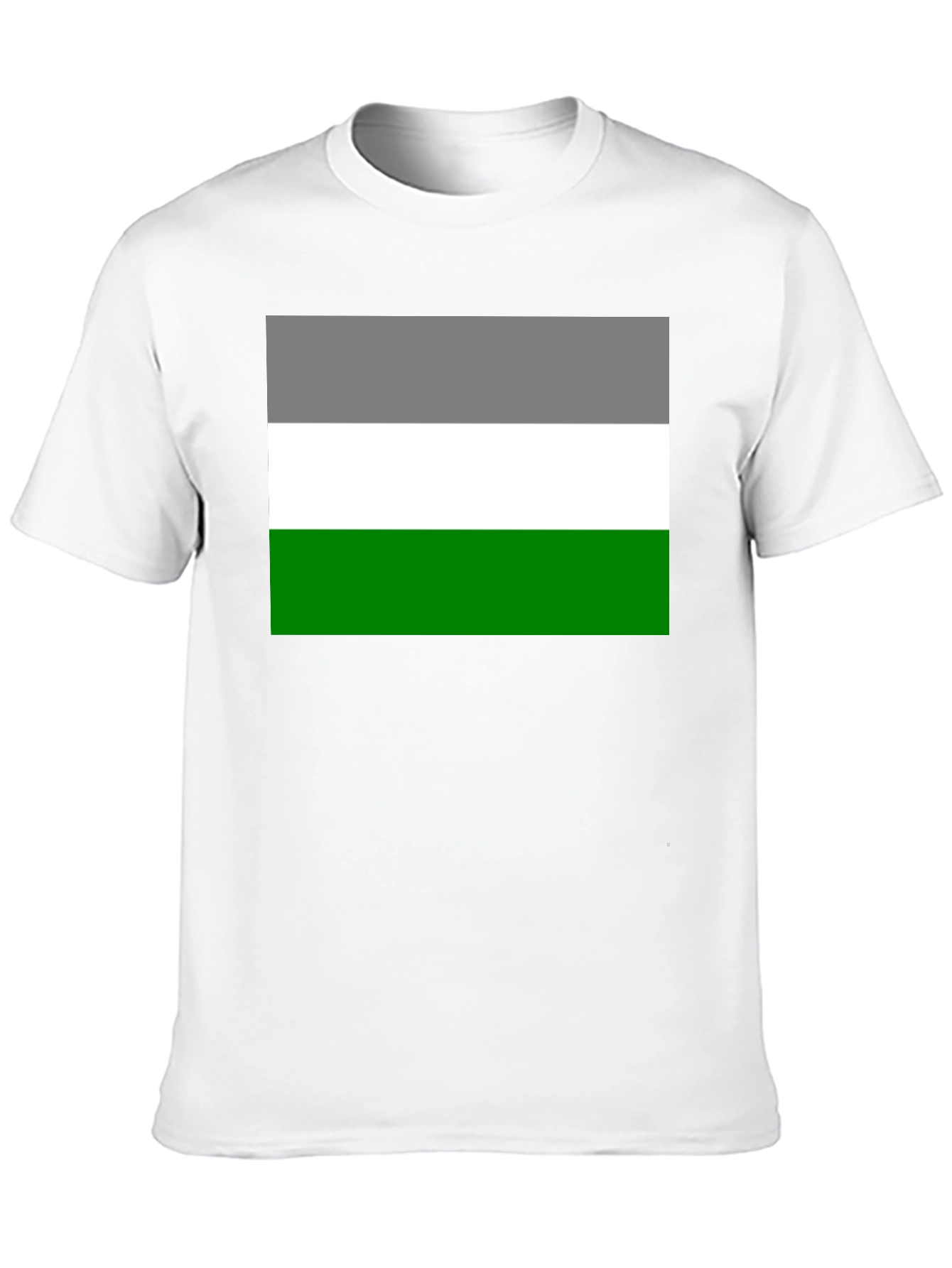 Aromantic Pride Flag T-Shirt - Black