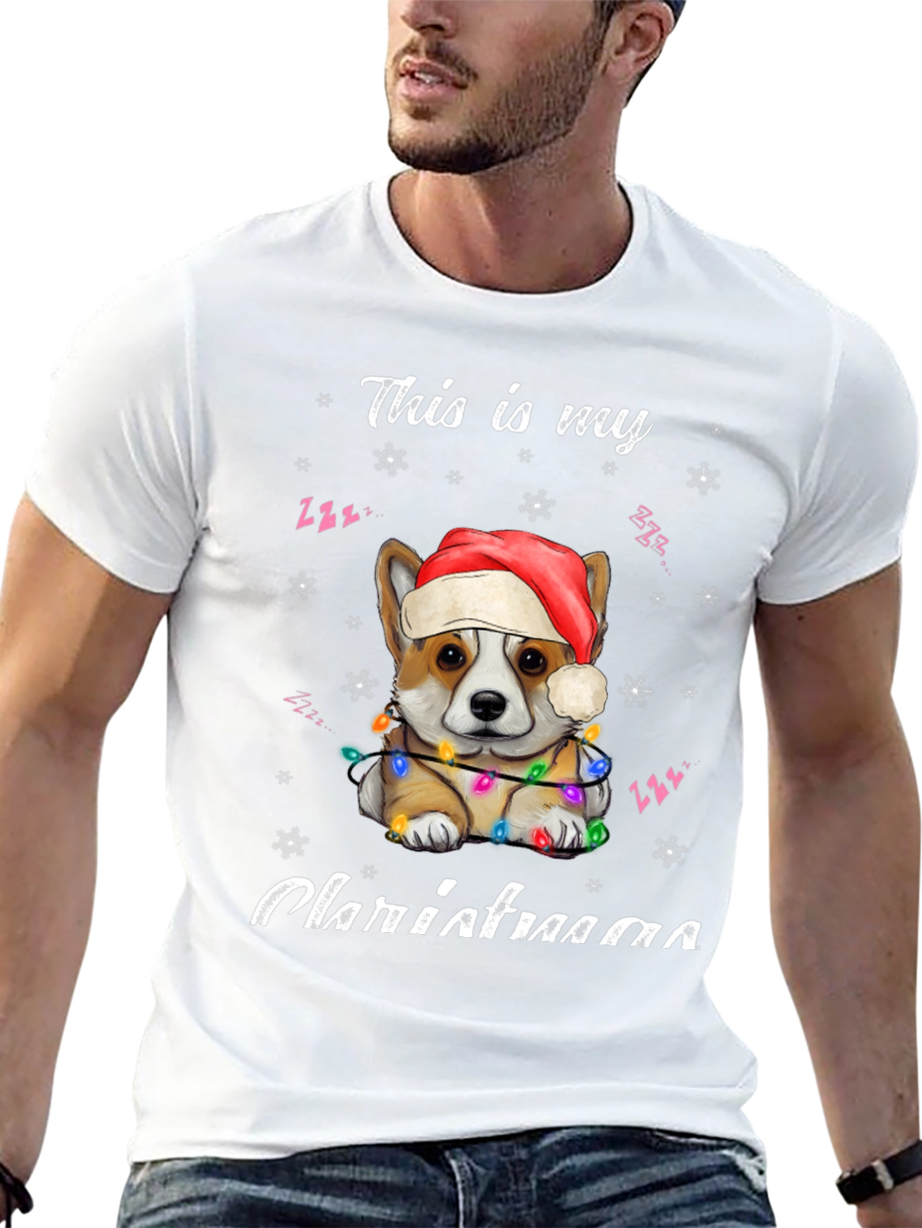 Corgi Christmas T-Shirt