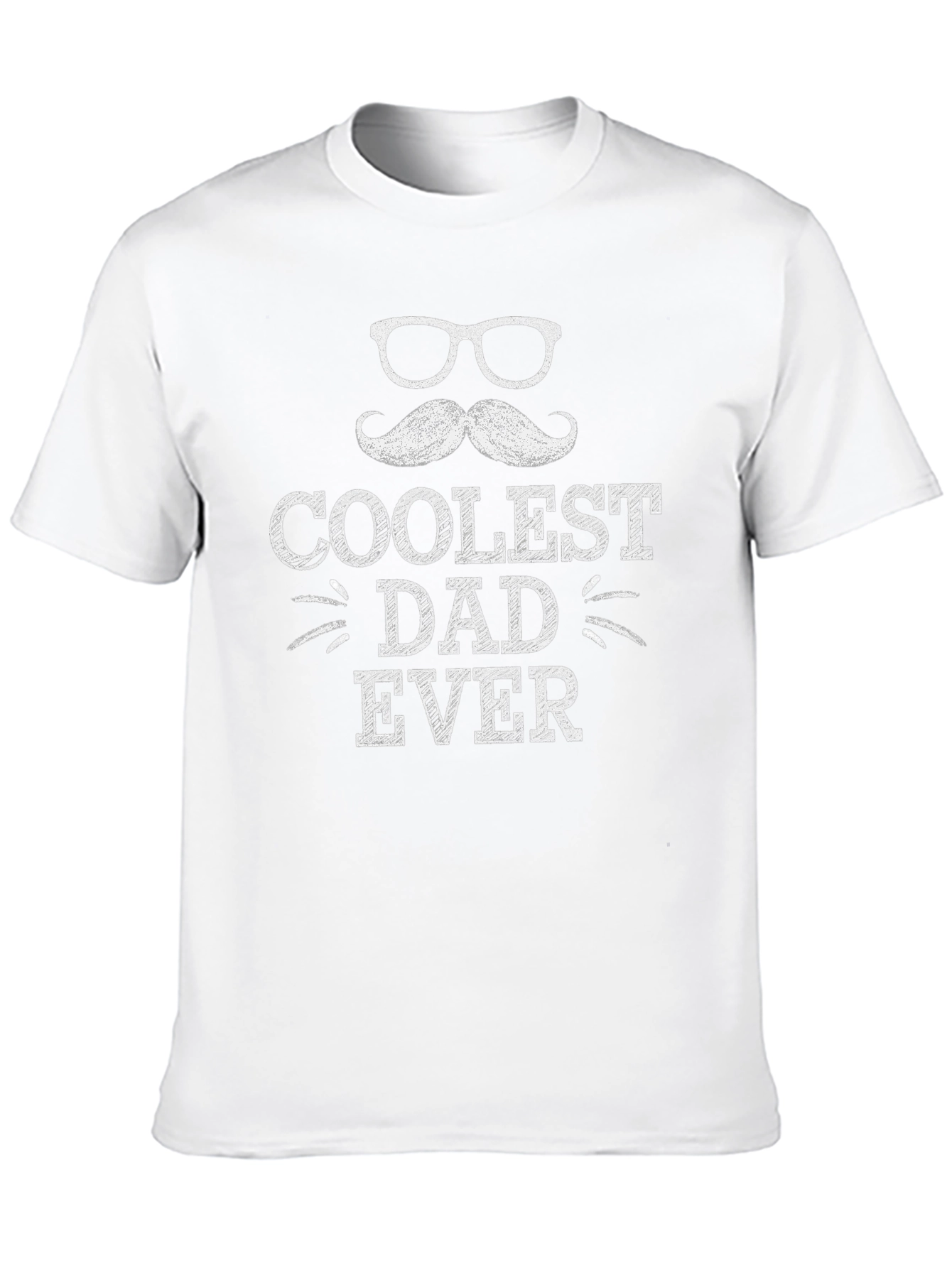 Coolest Dad Ever Graphic Tee - Fathers Day Gift