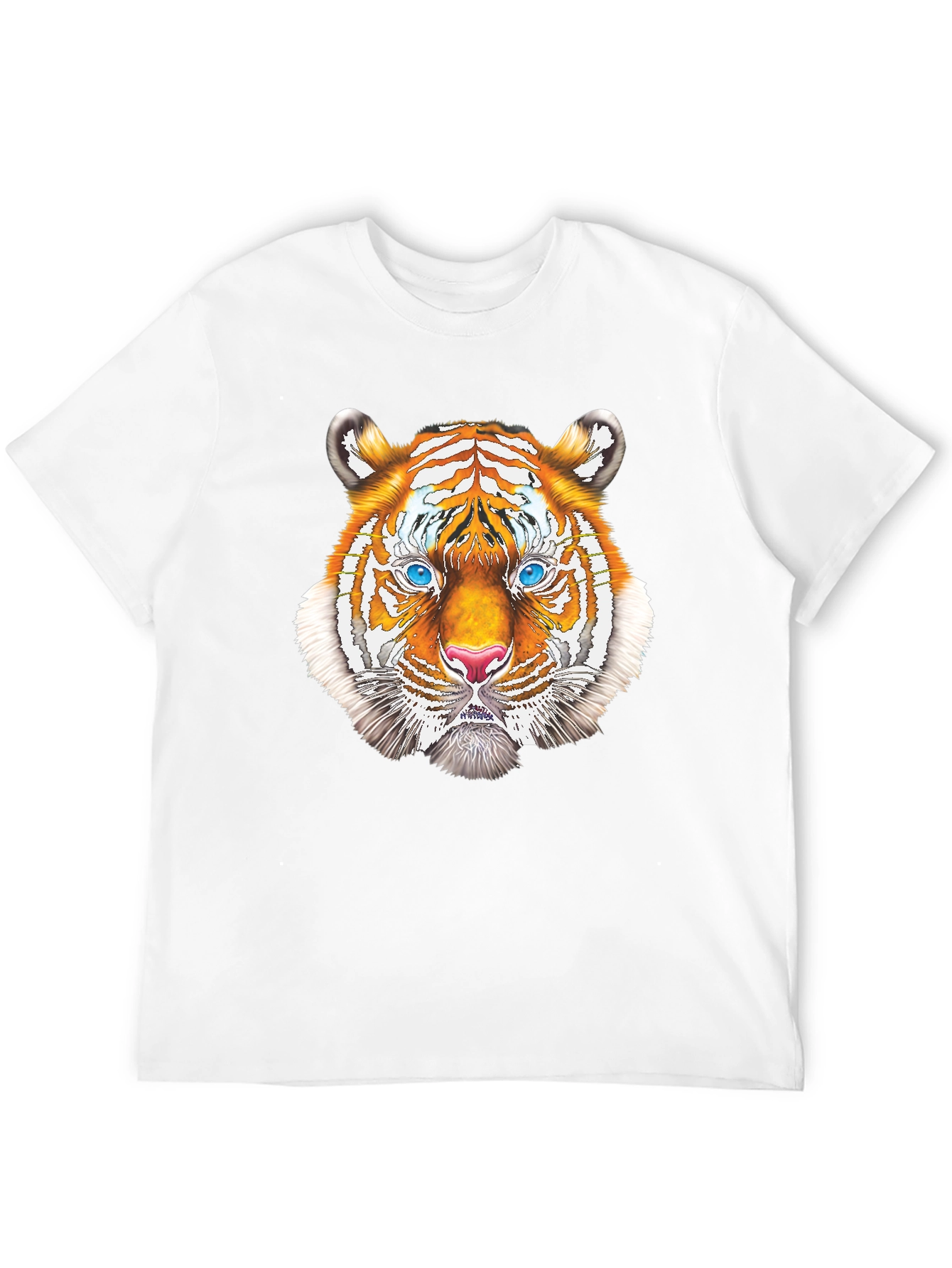Tiger Head Graphic T-Shirt - Bold & Stylish