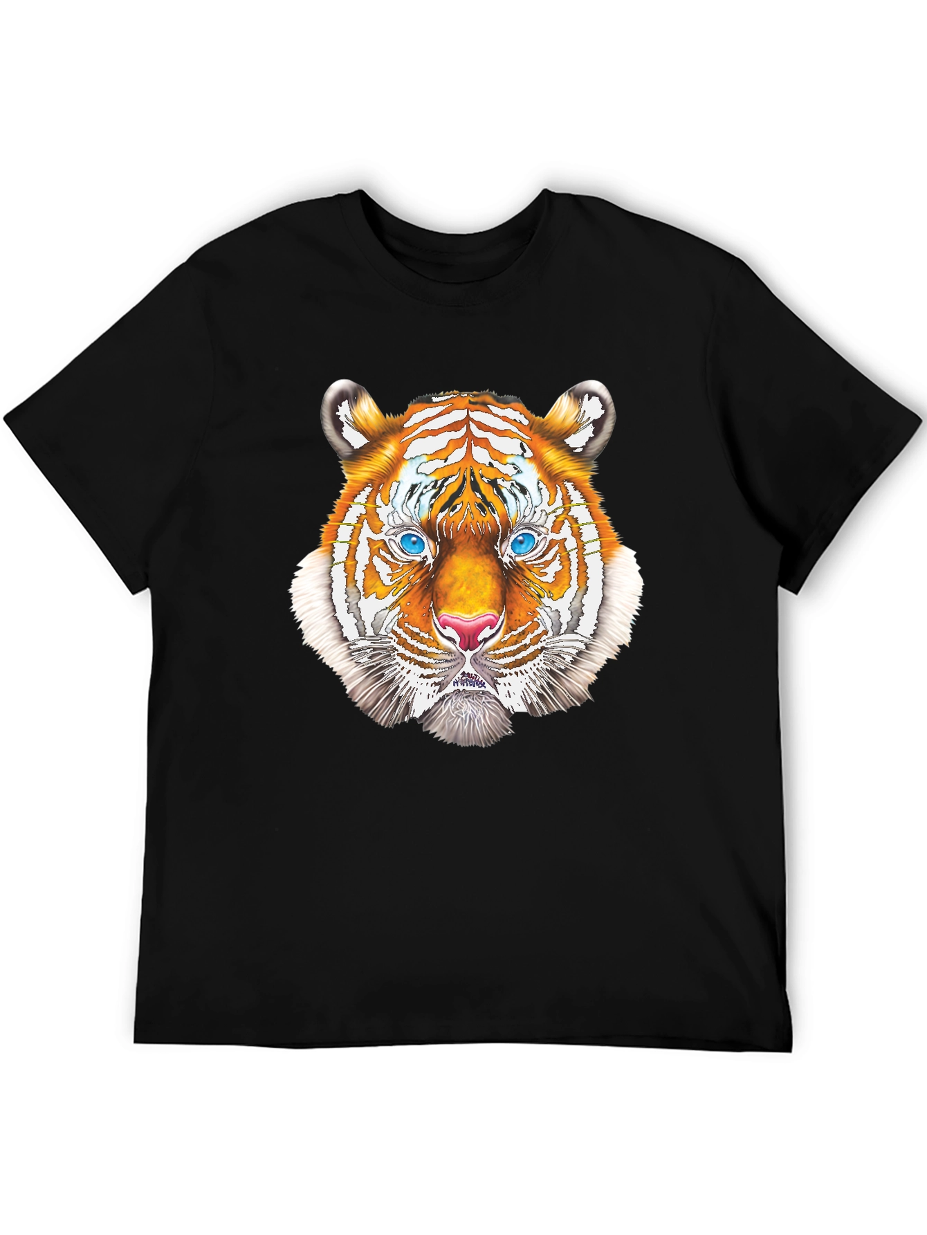 Tiger Head Graphic T-Shirt - Bold & Stylish