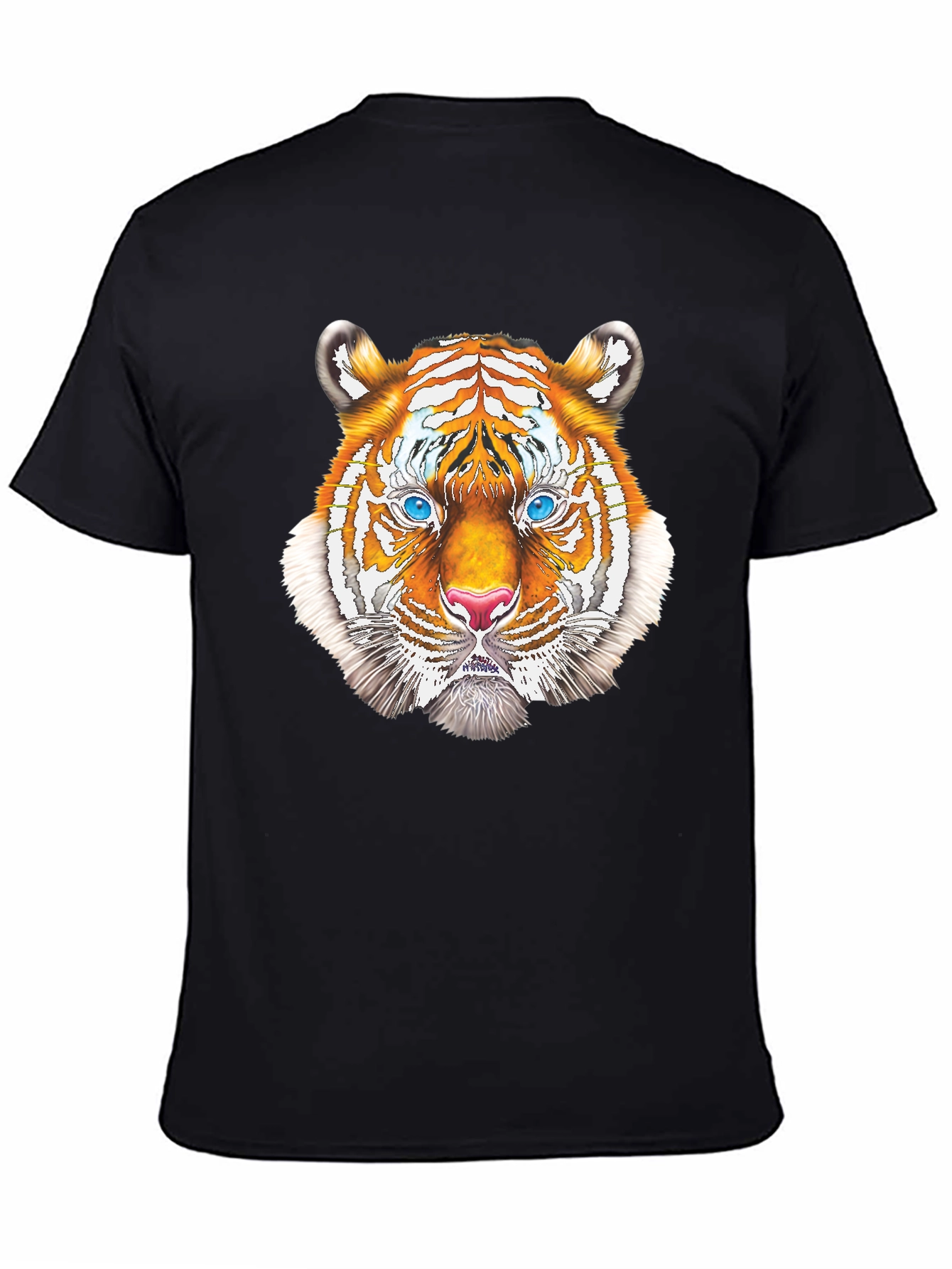 Tiger Head Graphic T-Shirt - Bold & Stylish