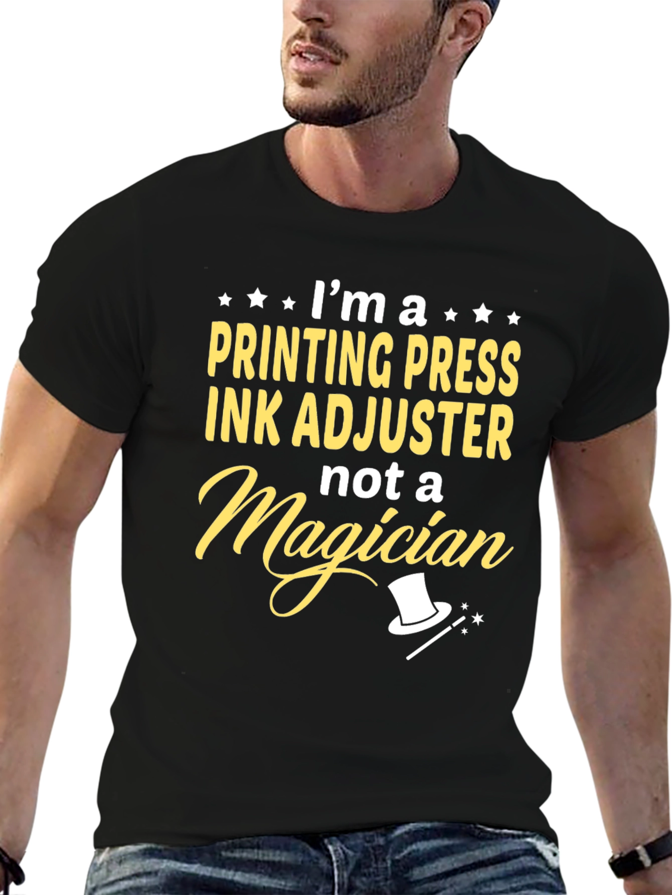 Printing Press Ink Adjuster Graphic Tee