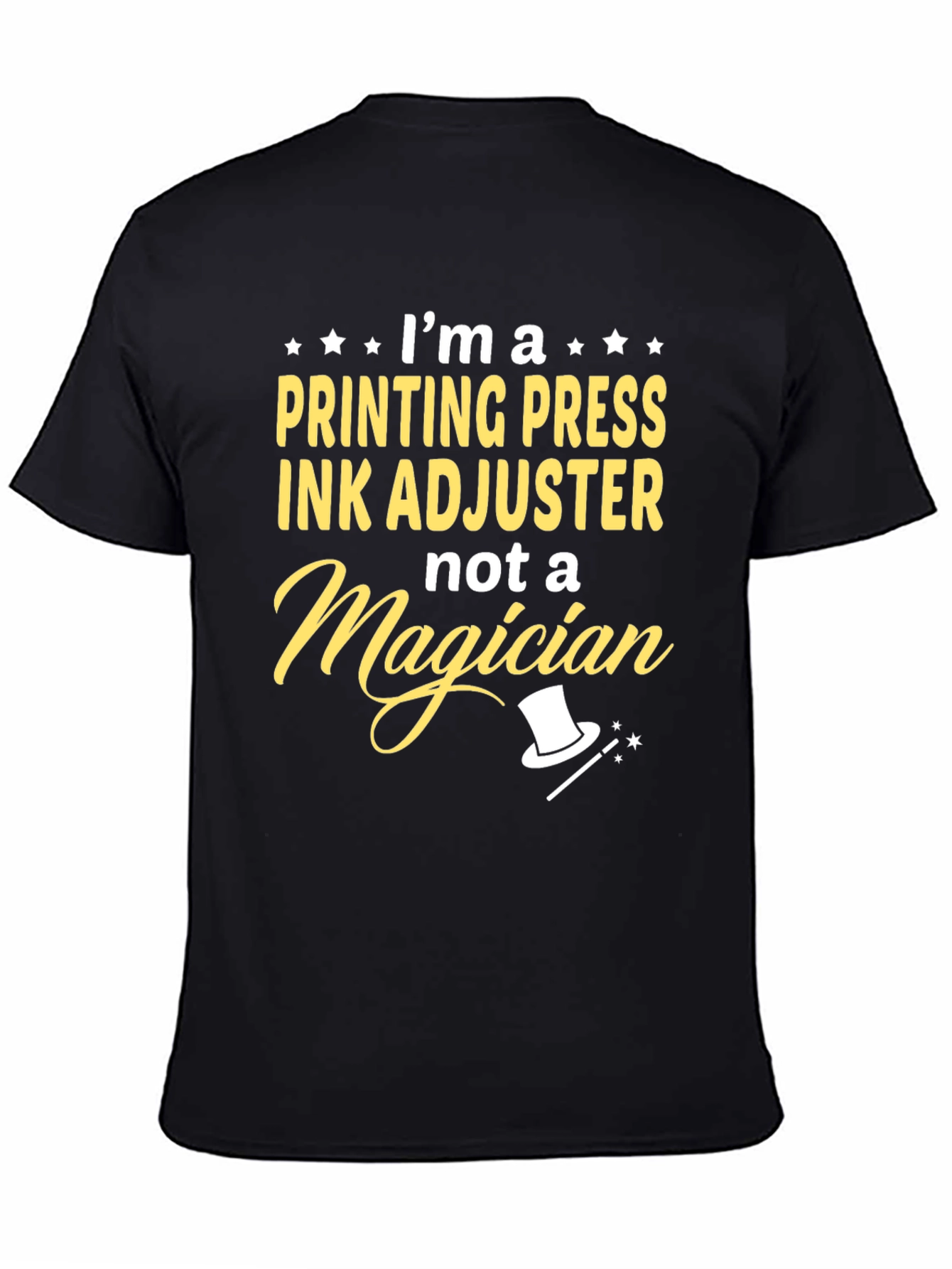 Printing Press Ink Adjuster Graphic Tee