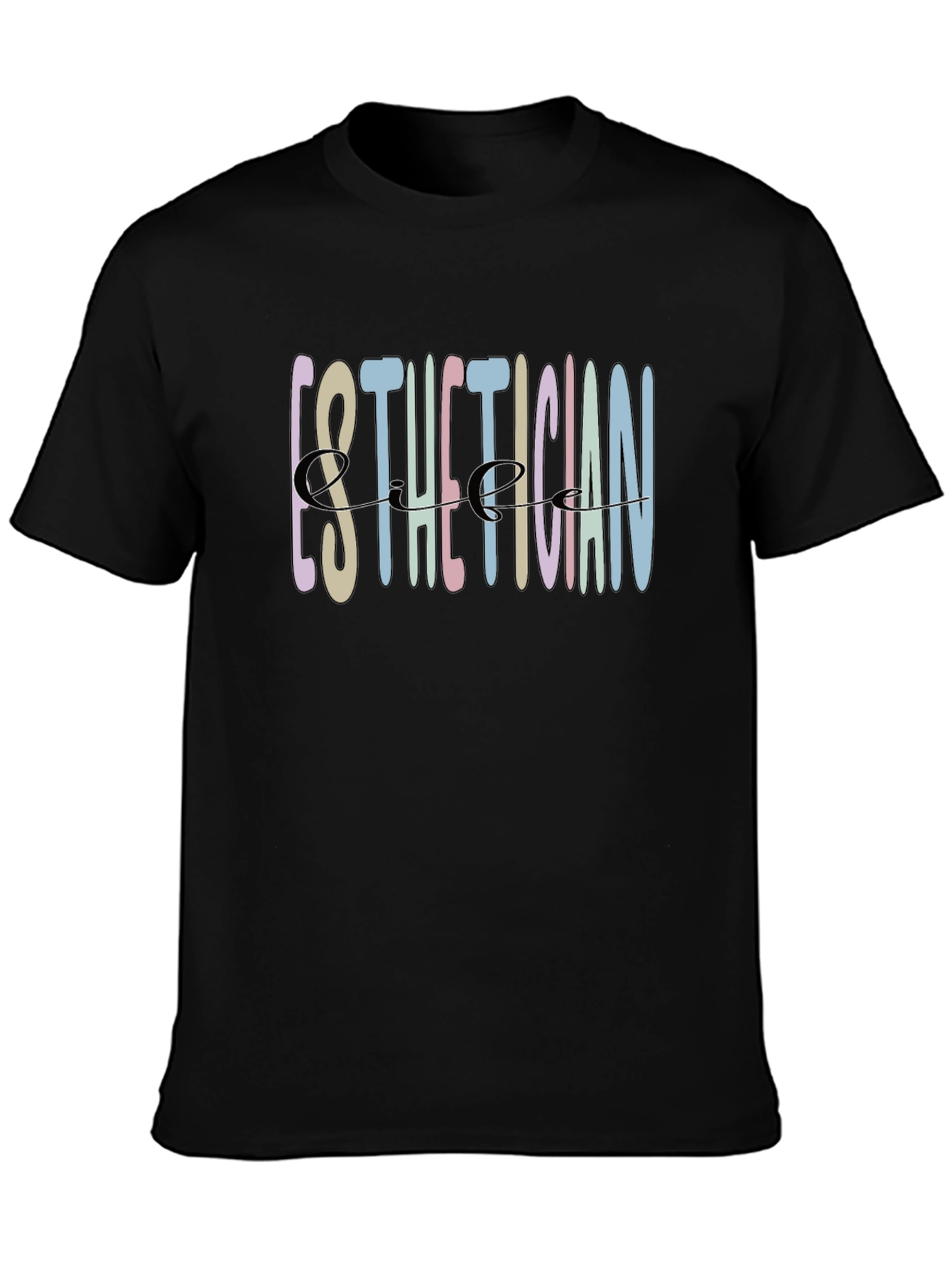 Esthetician Life T-Shirt - Black Cotton Tee