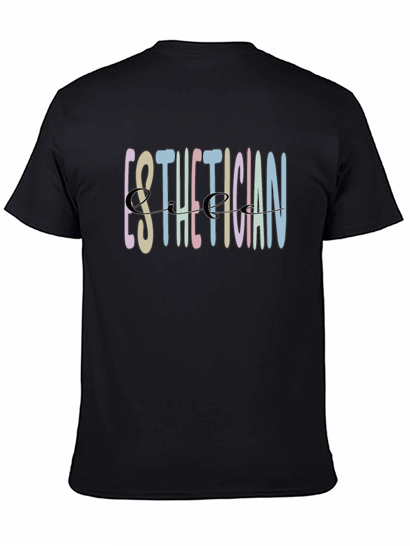 Esthetician Life T-Shirt - Black Cotton Tee