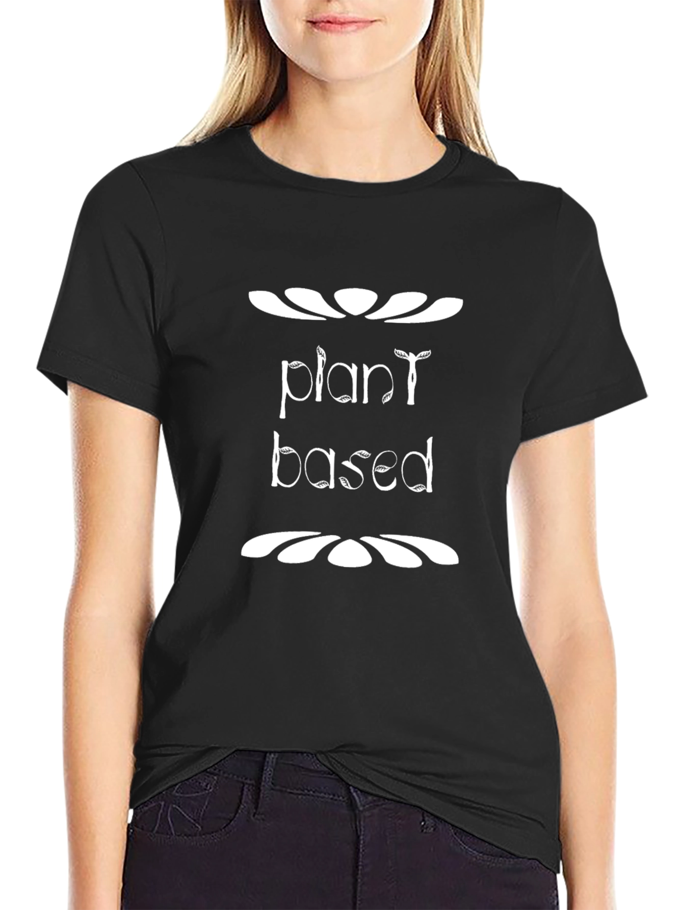 Plant Based Black T-Shirt