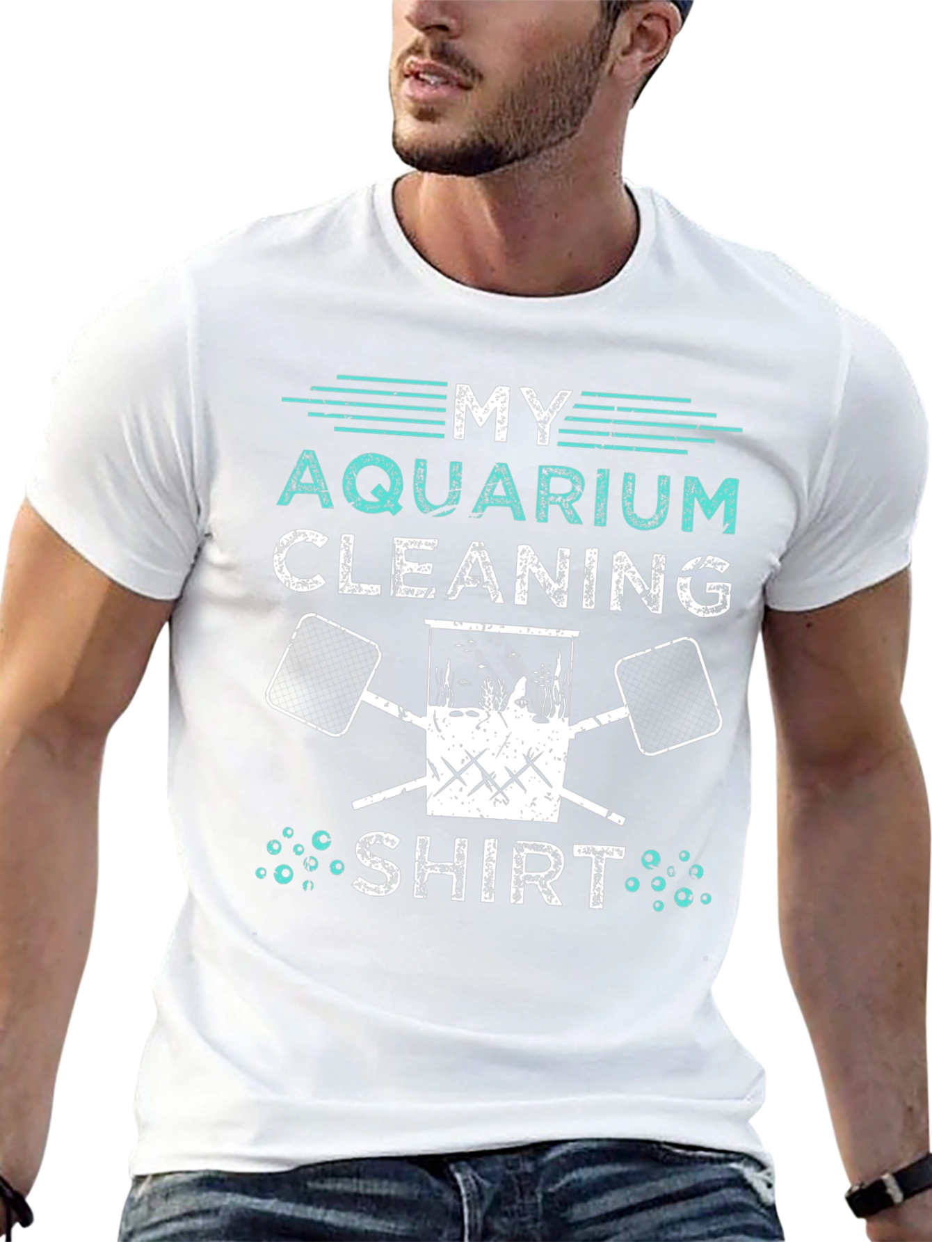 My Aquarium Cleaning Shirt - Funny Fish Keeper Tee