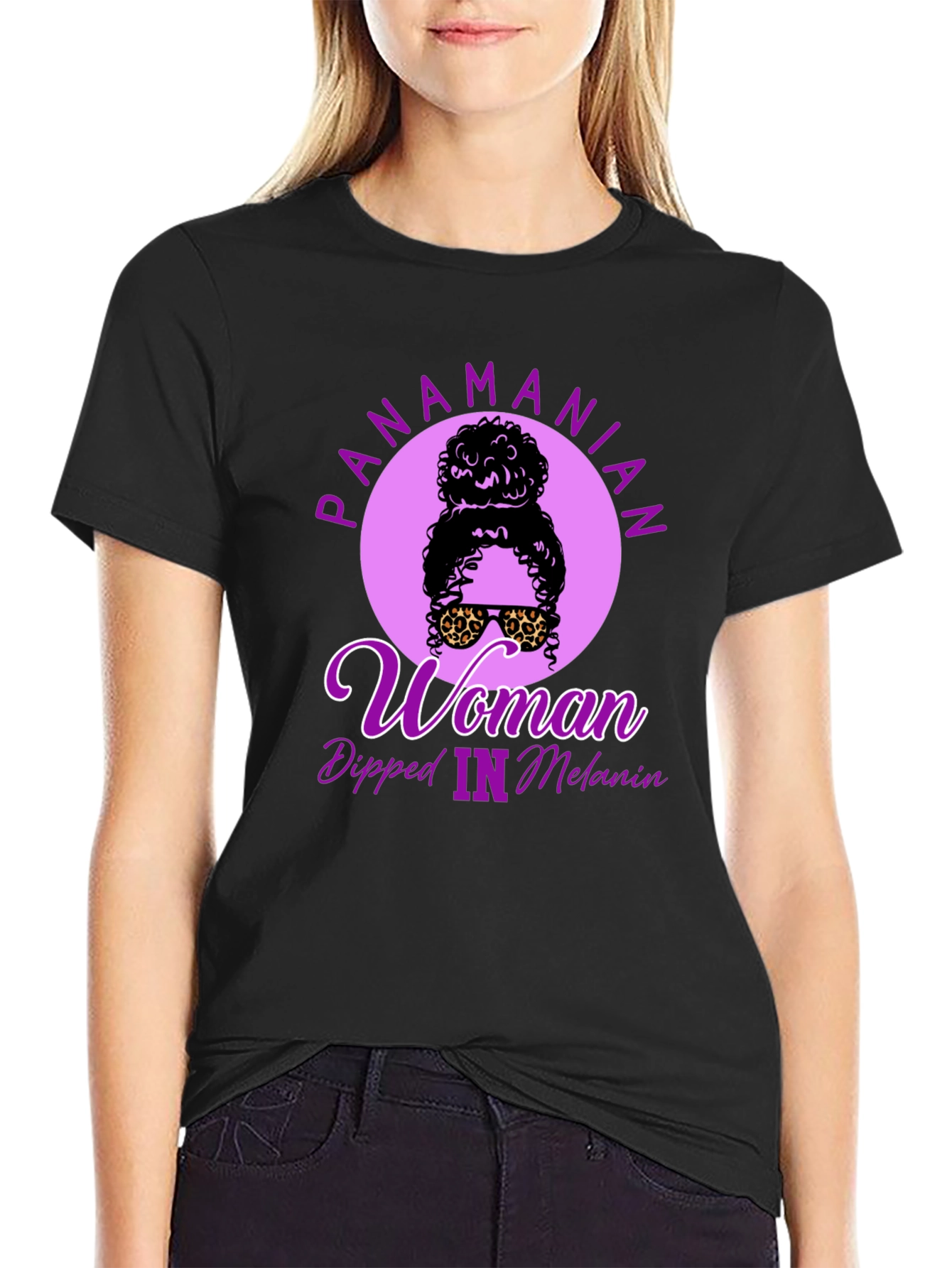 Panamanian Woman Dipped In Melanin T-Shirt