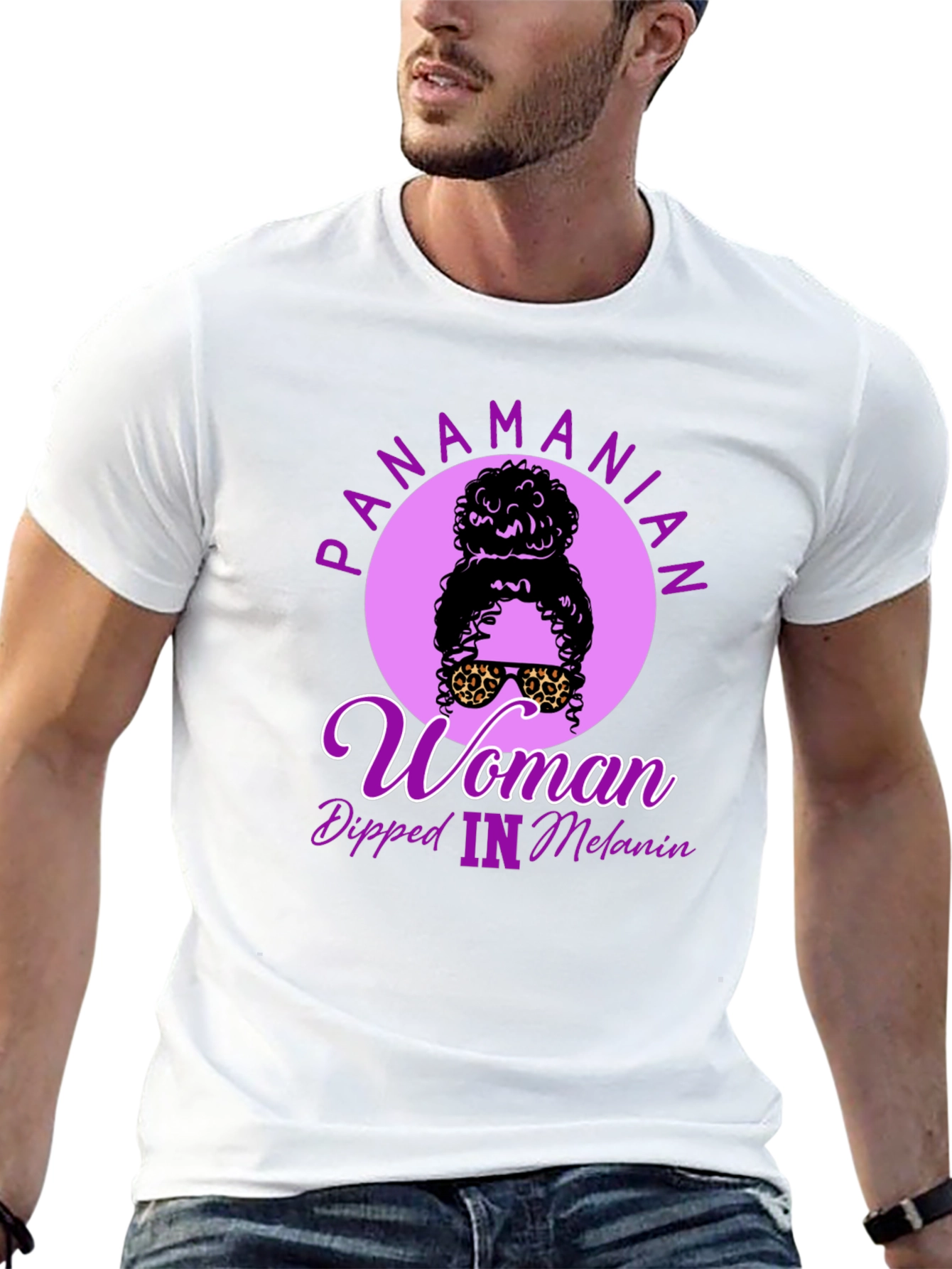 Panamanian Woman Dipped In Melanin T-Shirt