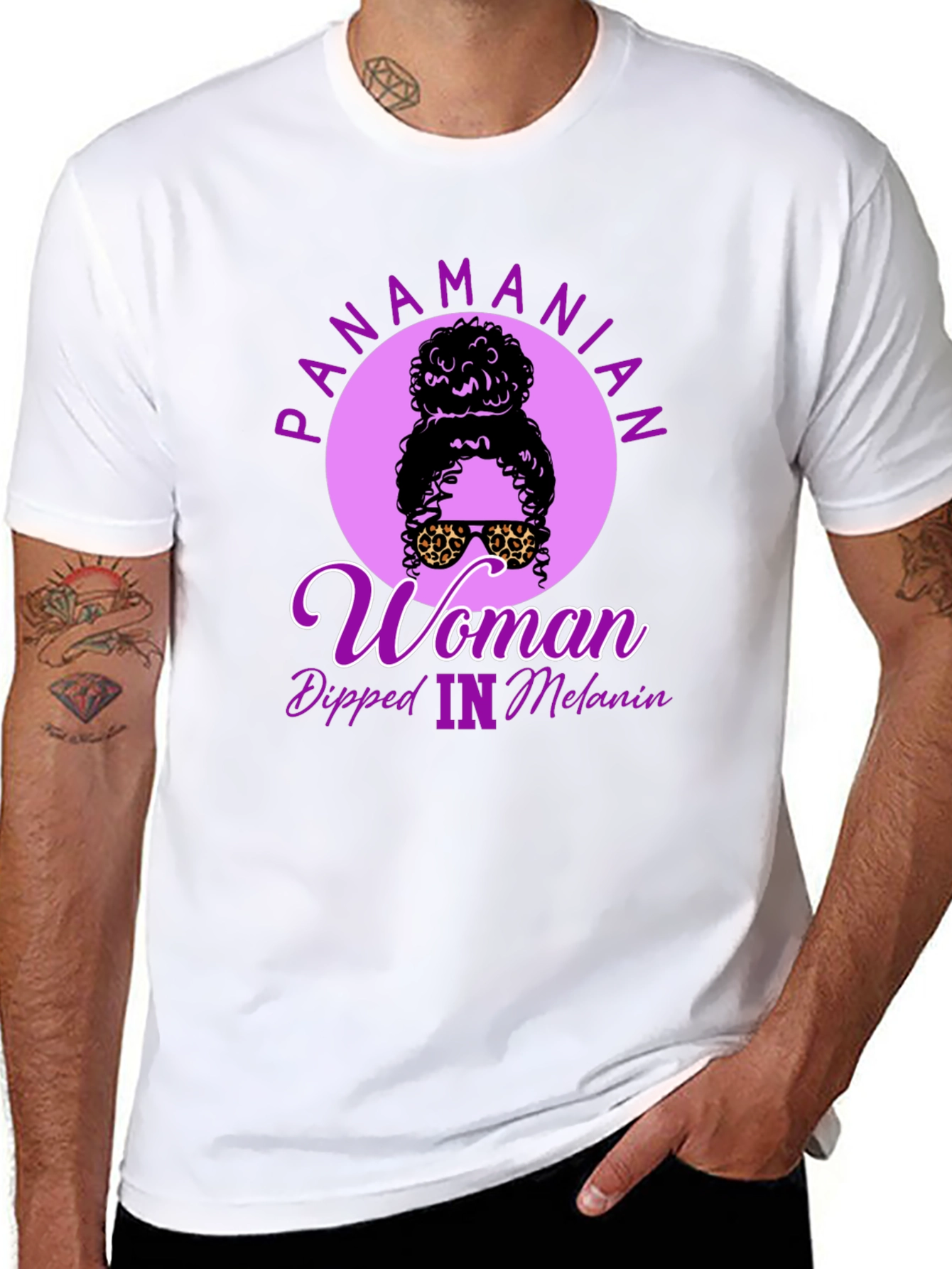Panamanian Woman Dipped In Melanin T-Shirt