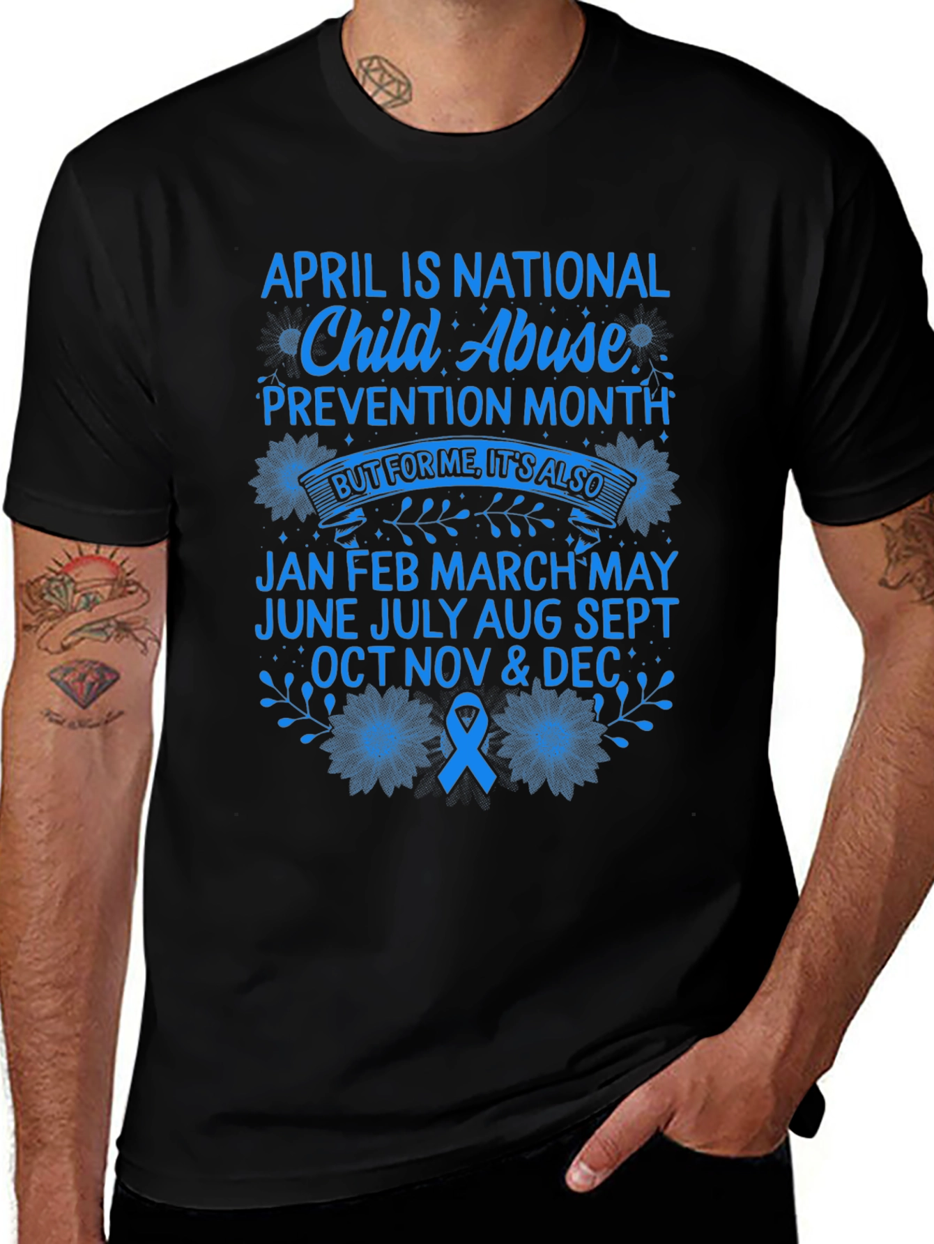 Child Abuse Prevention Awareness T-Shirt