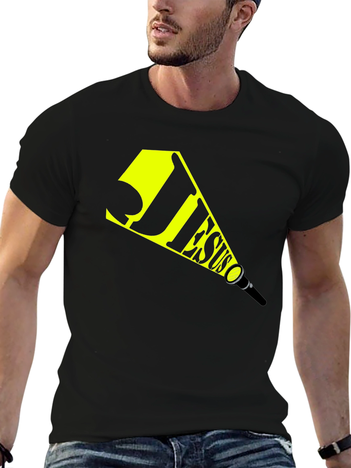 Jesus Light T-Shirt - Stylish Christian Apparel