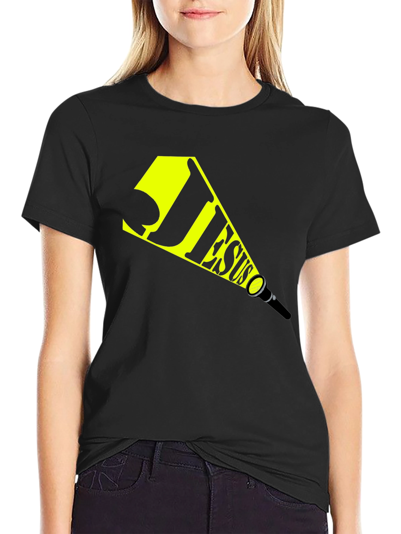 Jesus Light T-Shirt - Stylish Christian Apparel