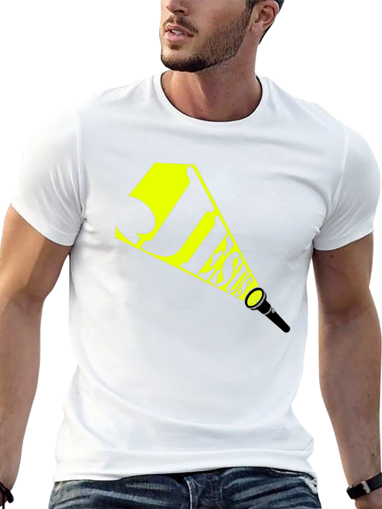Jesus Light T-Shirt - Stylish Christian Apparel