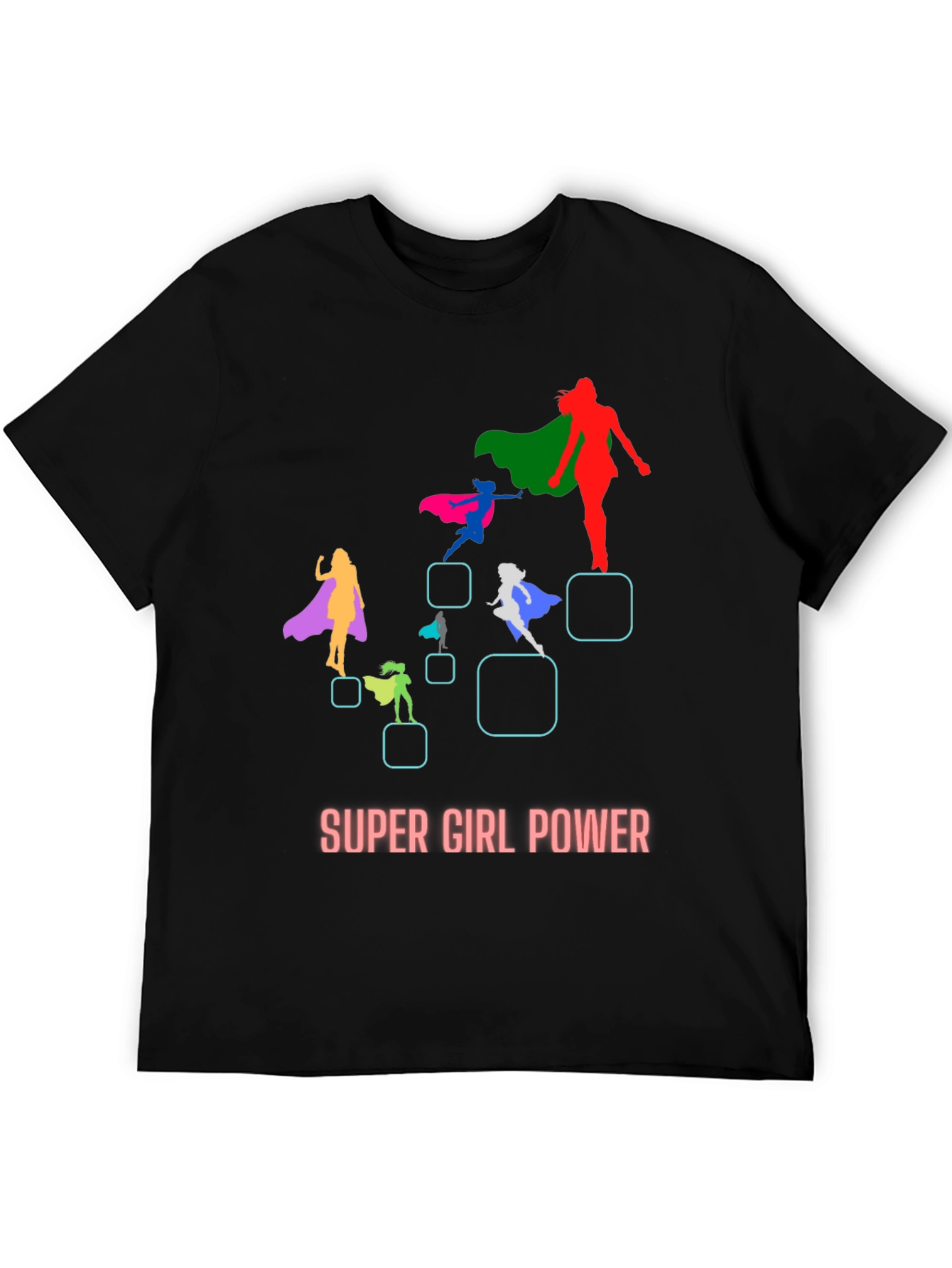 Super Girl Power Graphic T-Shirt