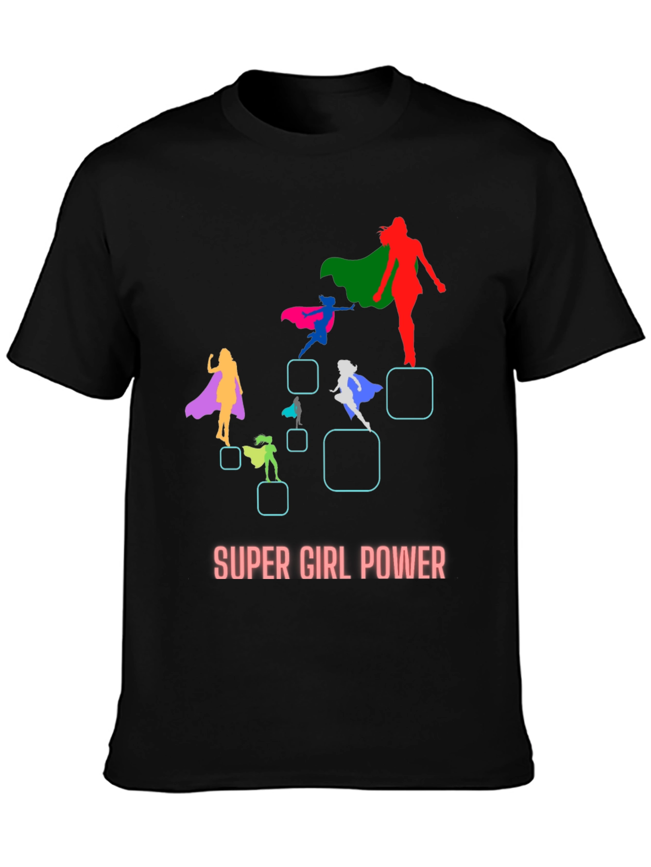 Super Girl Power Graphic T-Shirt