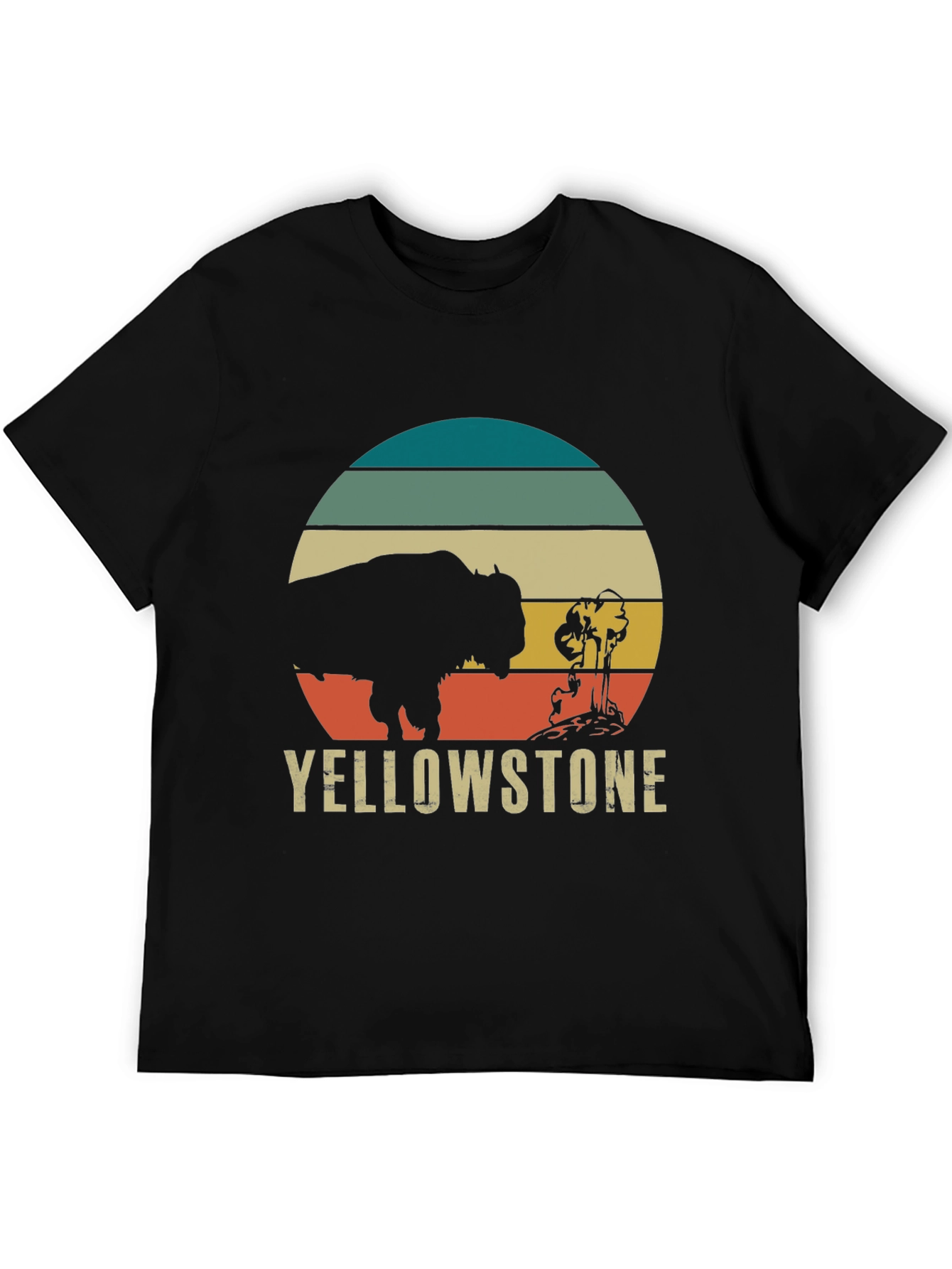 Yellowstone Buffalo Retro Graphic Tee