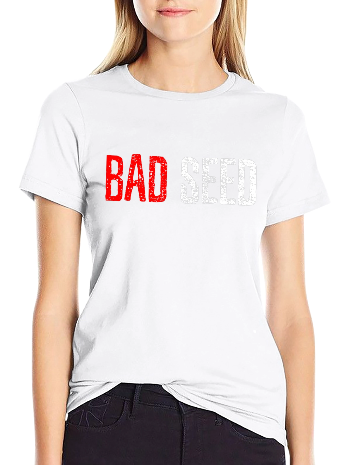 Bad Seed Graphic Print T-Shirt - Casual Tee