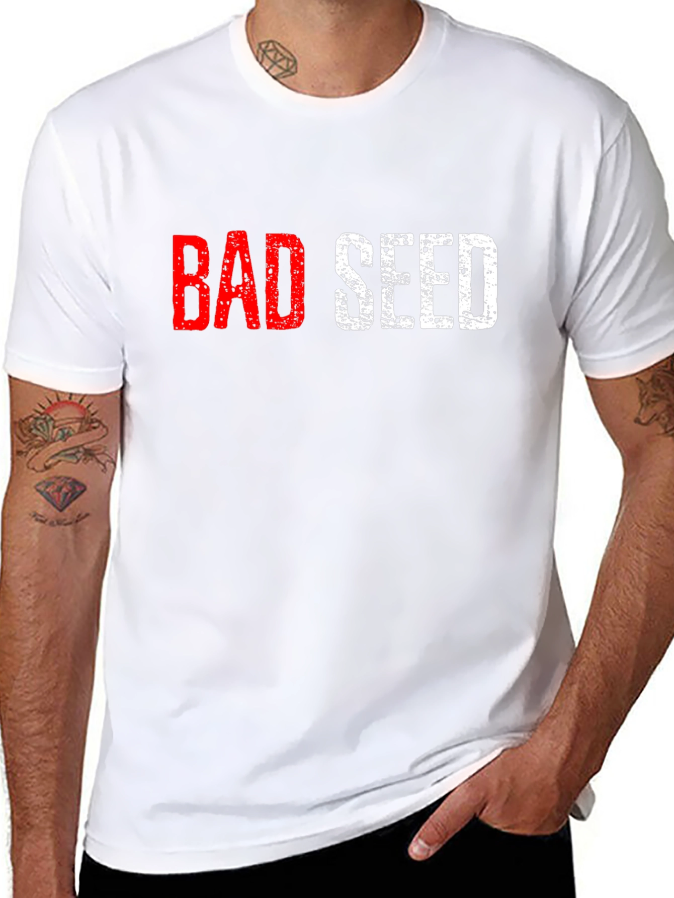 Bad Seed Graphic Print T-Shirt - Casual Tee