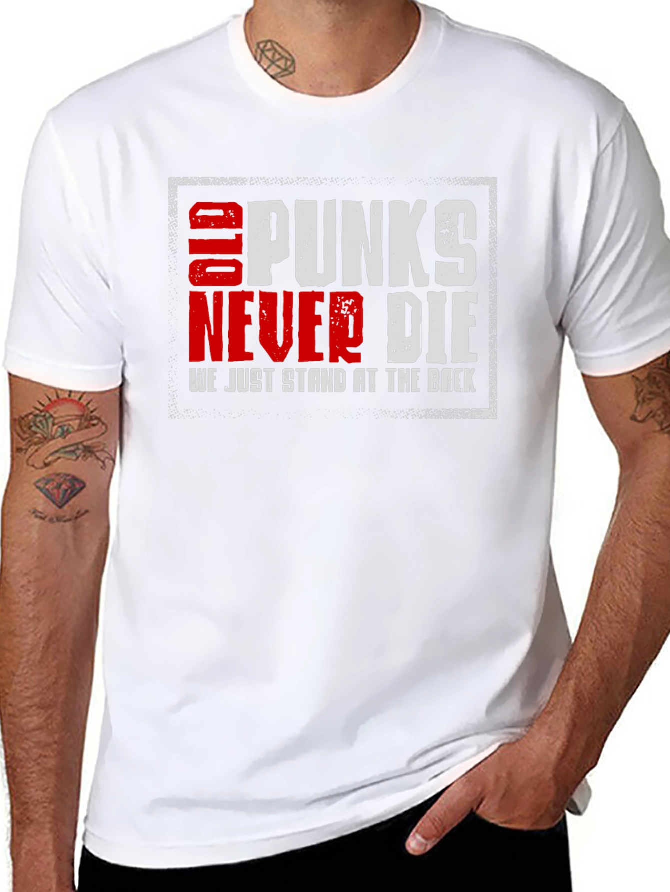 Old Punks Never Die T-Shirt