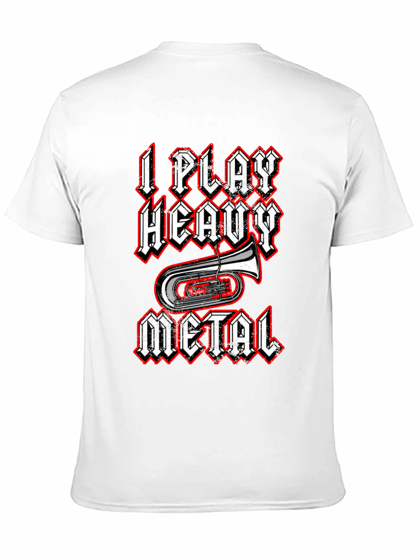I Play Heavy Metal T-Shirt - Funny Band Tee