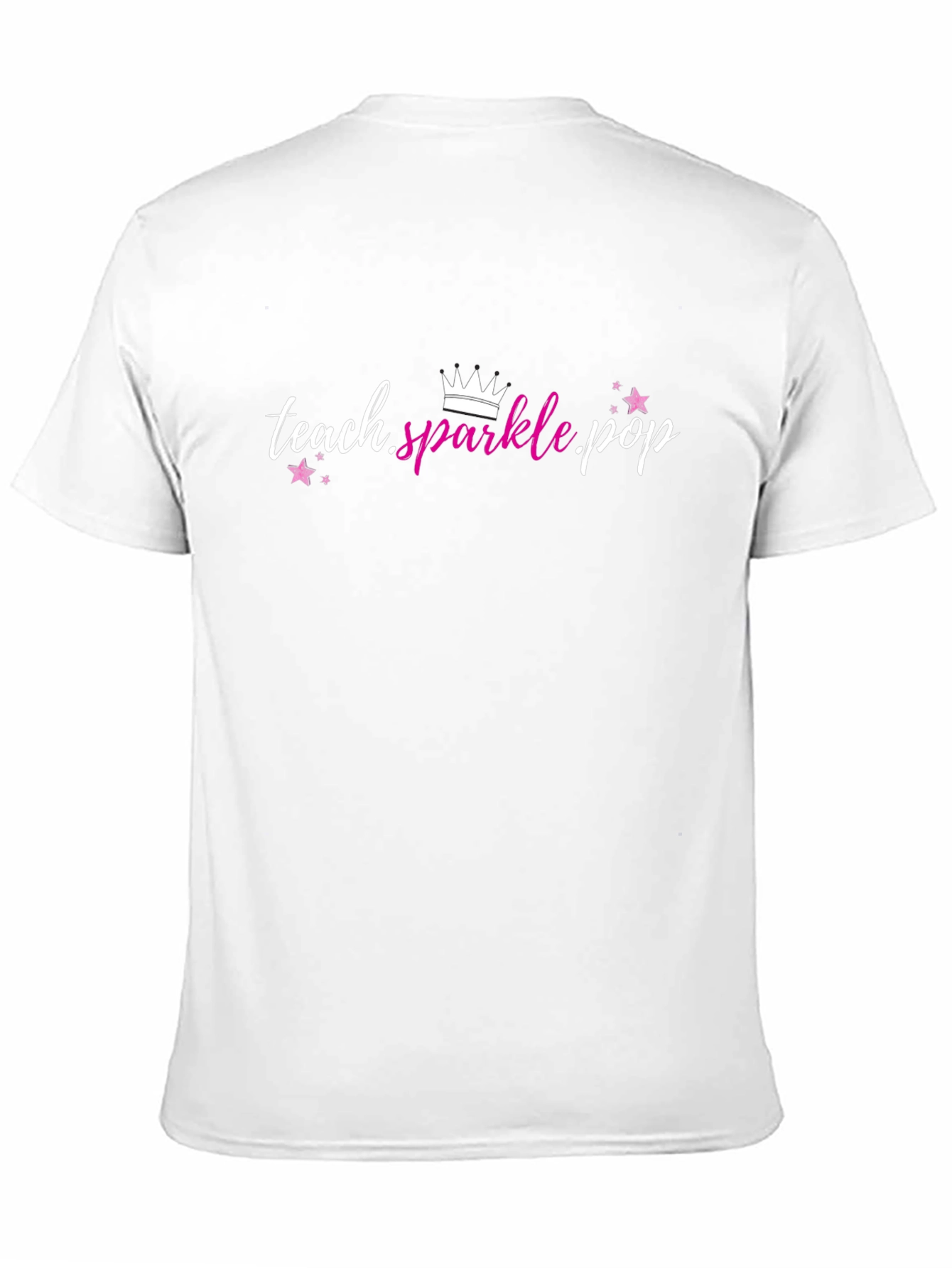 Teach Sparkle Pop Black T-Shirt