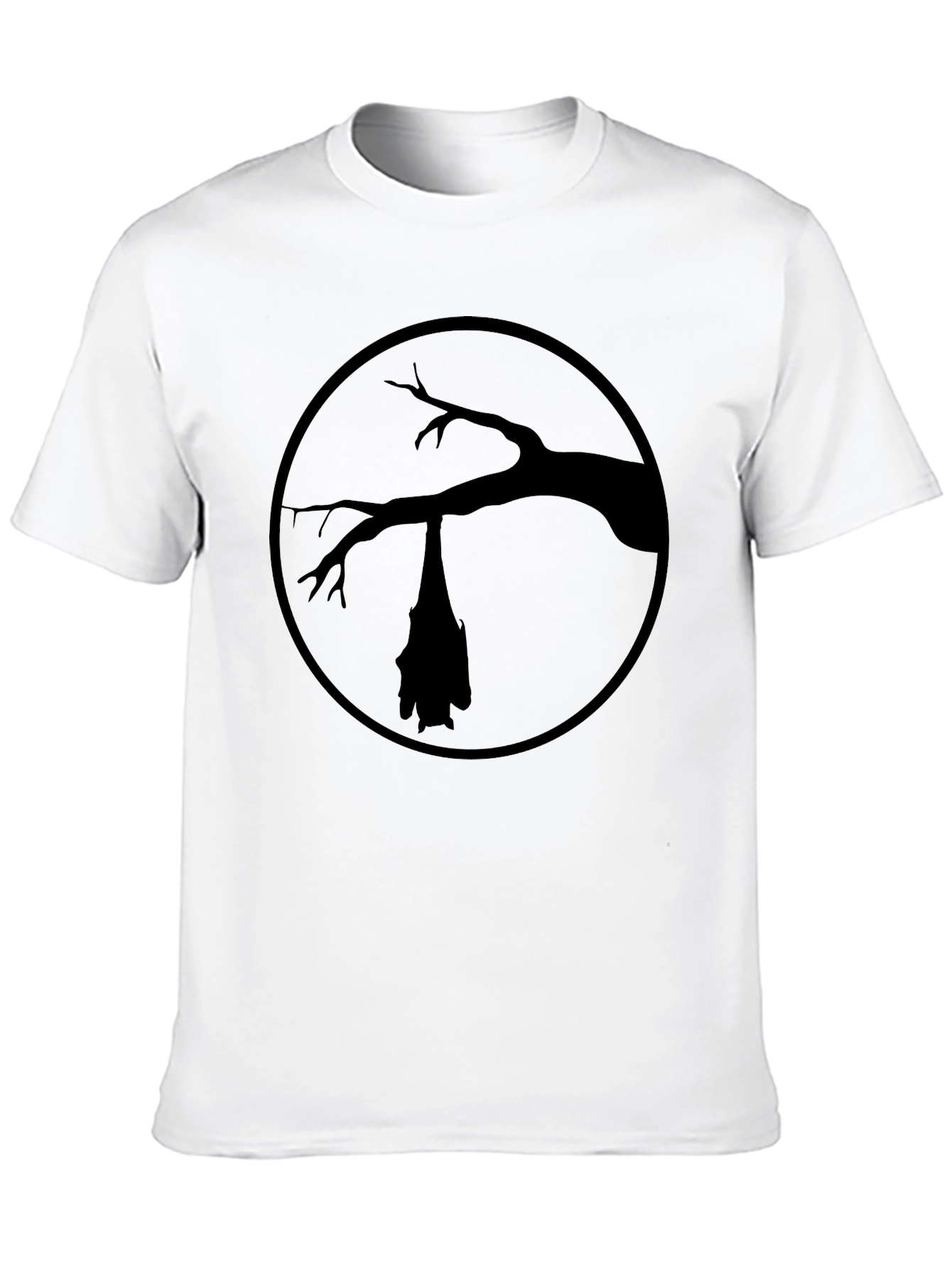 Bat Silhouette T-Shirt - Dark Gothic Tee