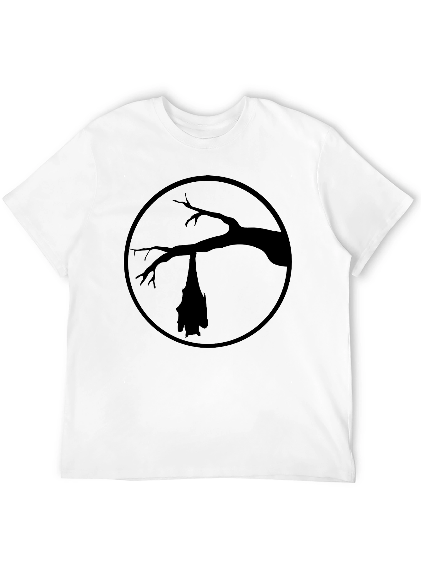 Bat Silhouette T-Shirt - Dark Gothic Tee