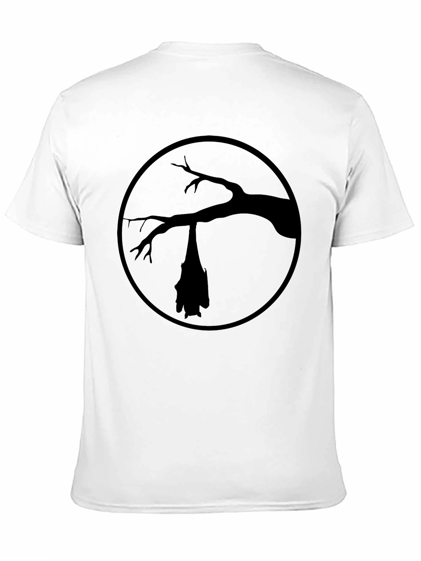 Bat Silhouette T-Shirt - Dark Gothic Tee