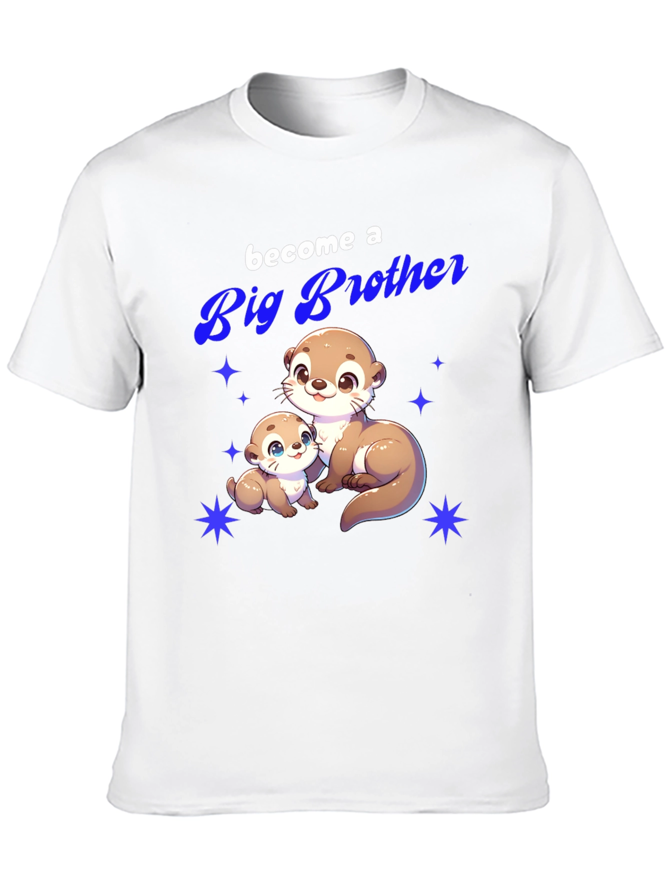 Big Brother Otter T-Shirt - Cute Animal Tee