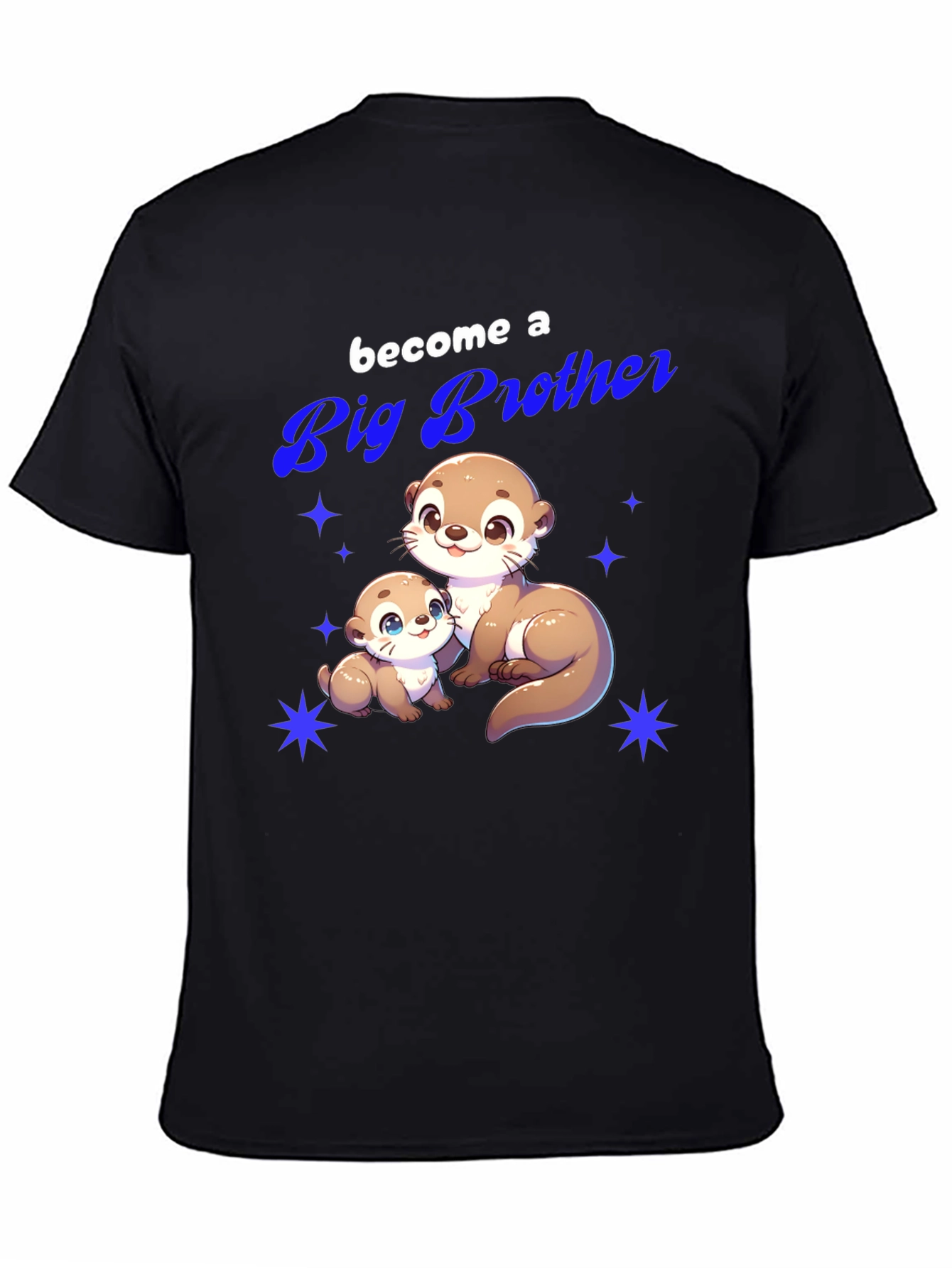 Big Brother Otter T-Shirt - Cute Animal Tee