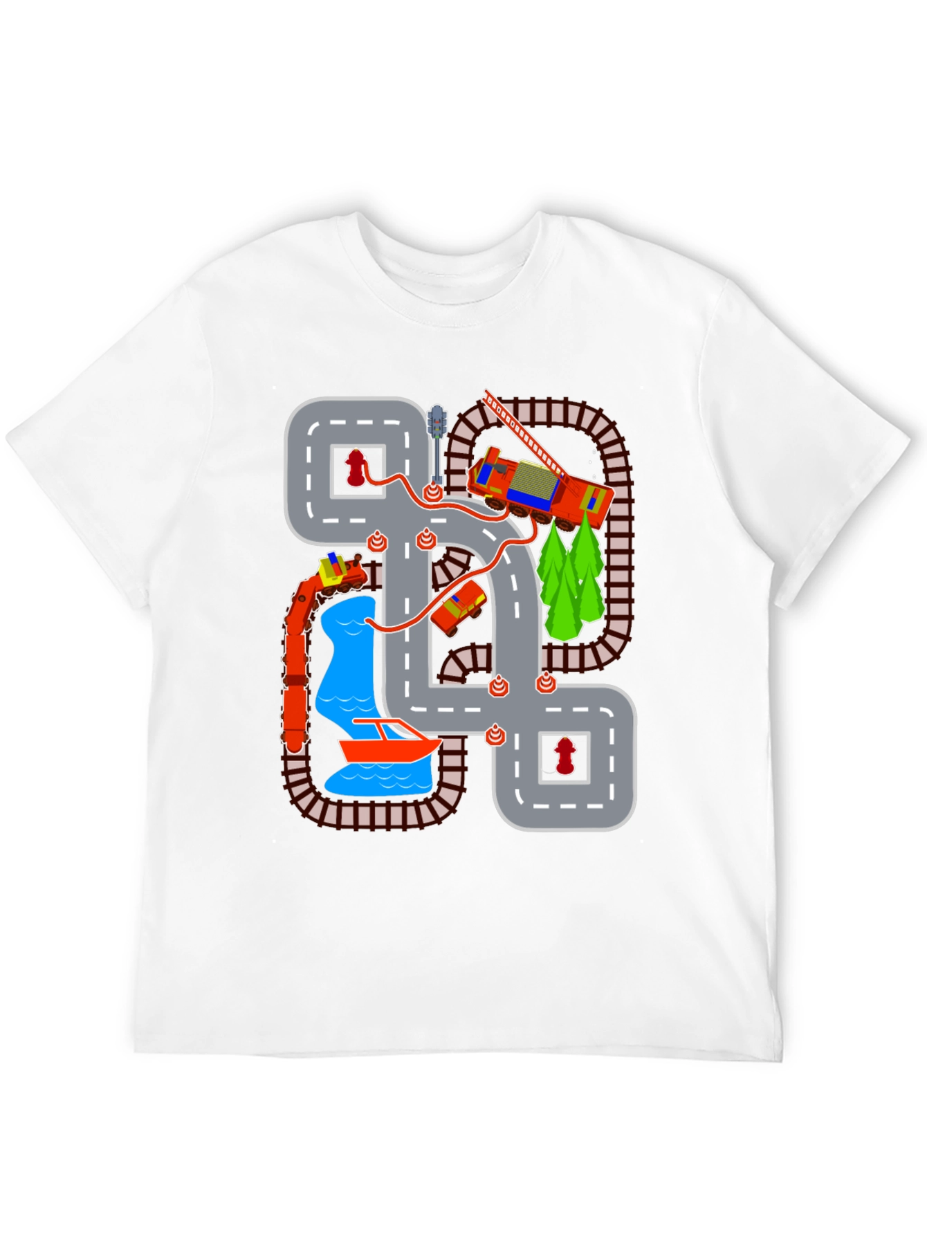 Playful City Road T-Shirt