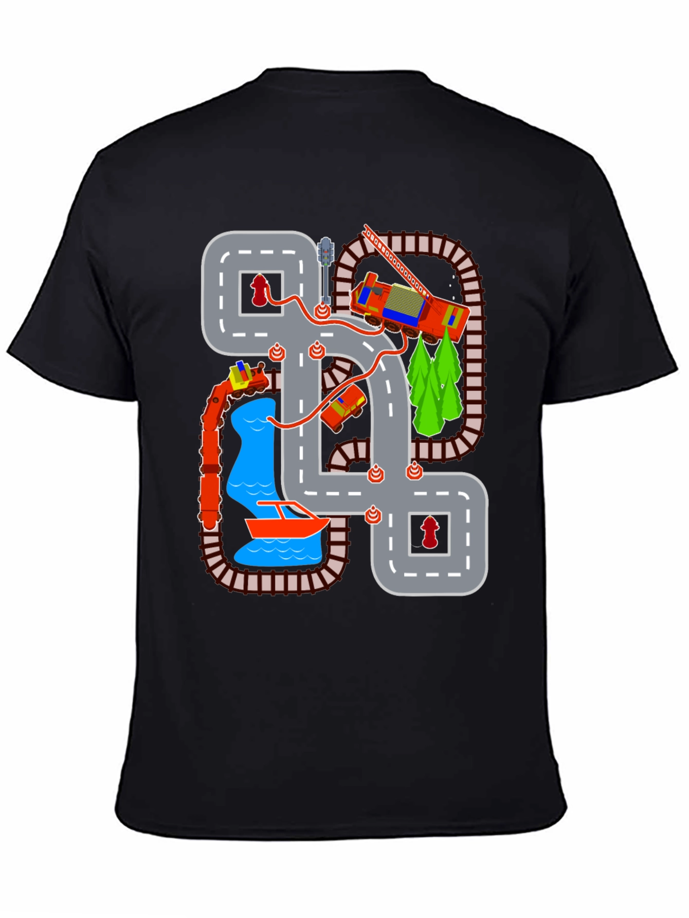Playful City Road T-Shirt