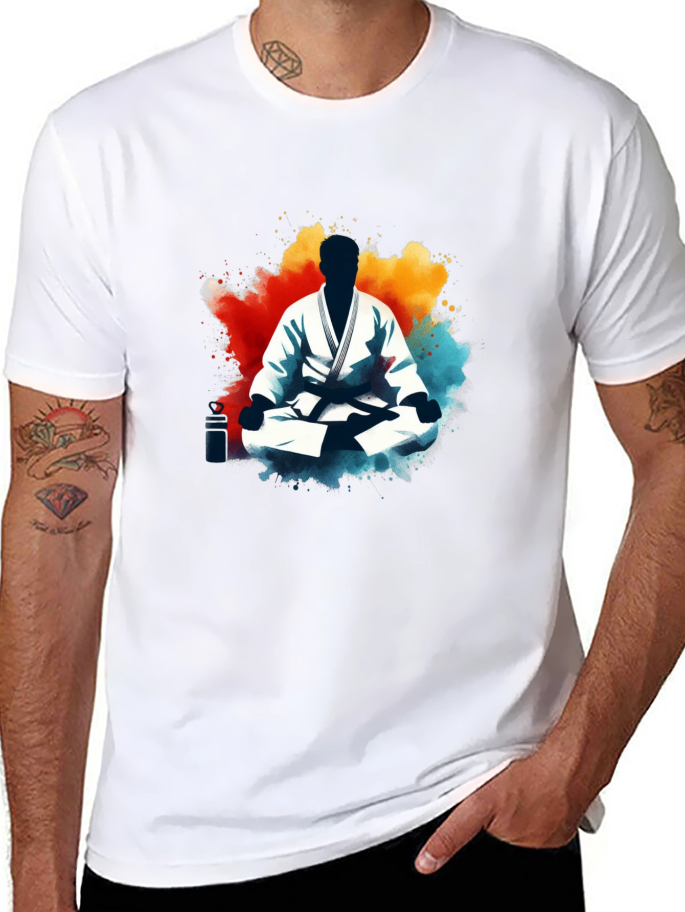 Martial Arts Graphic T-Shirt