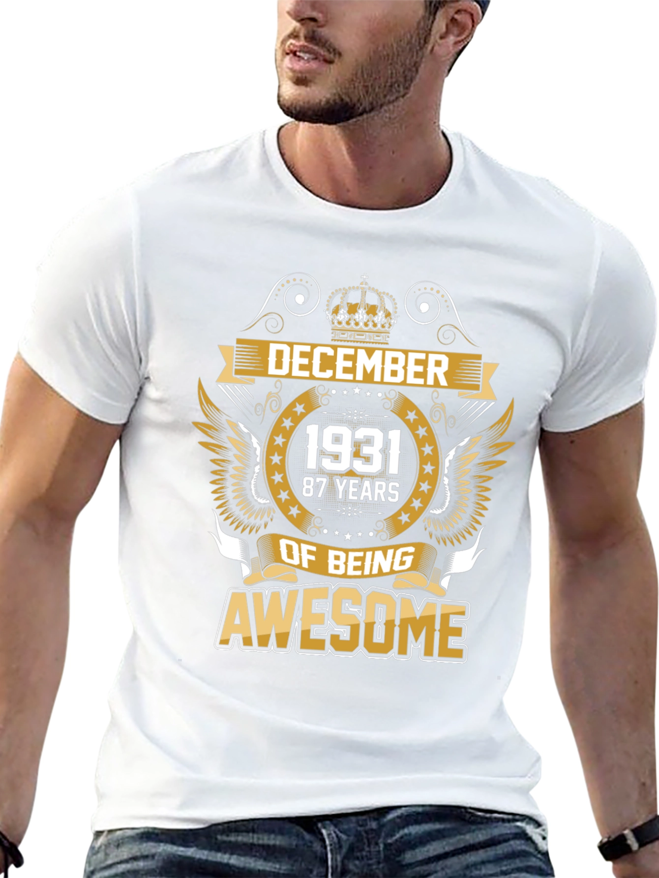 December 1931 87 Years of Being Awesome T-Shirt