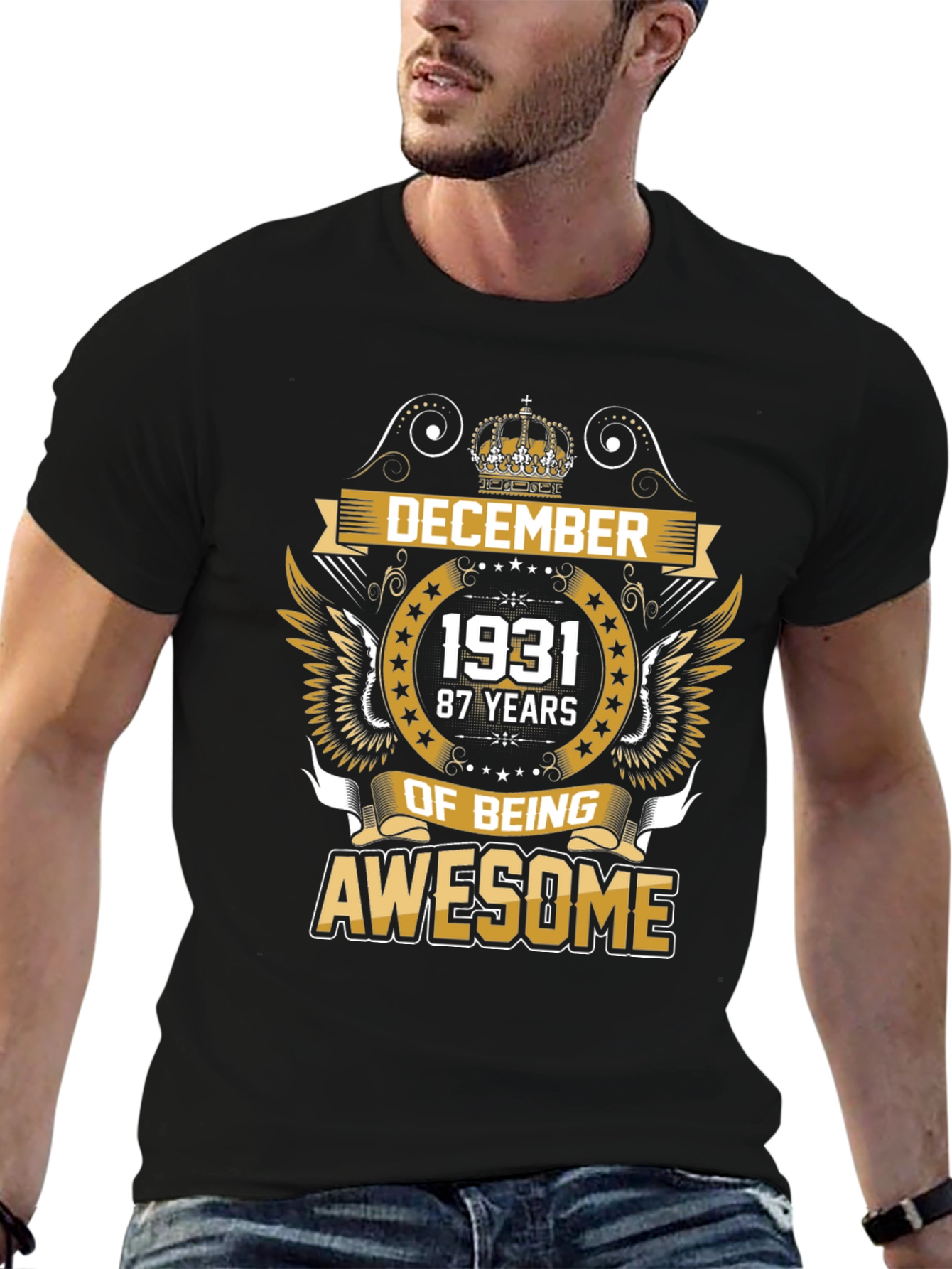 December 1931 87 Years of Being Awesome T-Shirt
