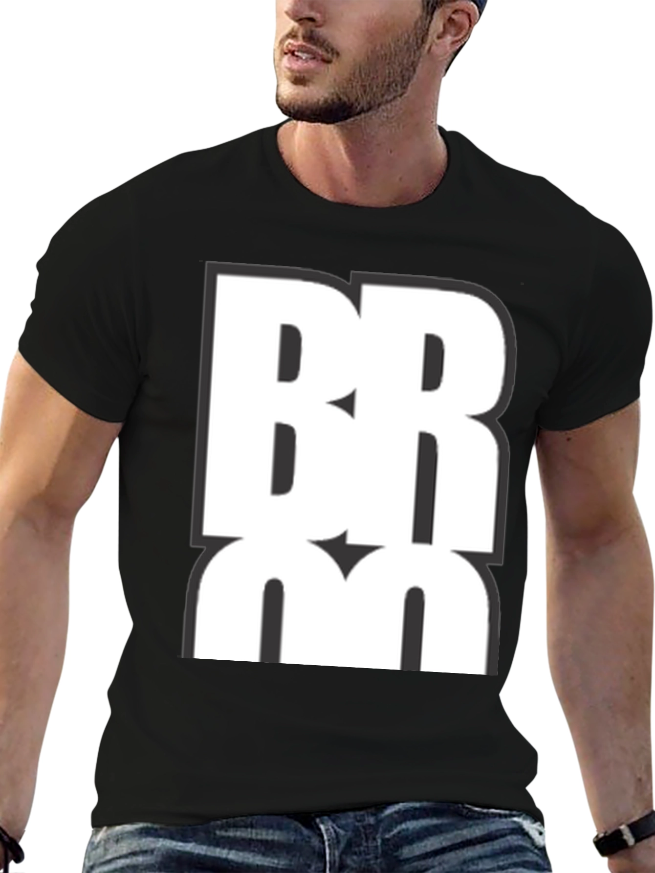 Bold BMRM Graphic Tee - Modern Style