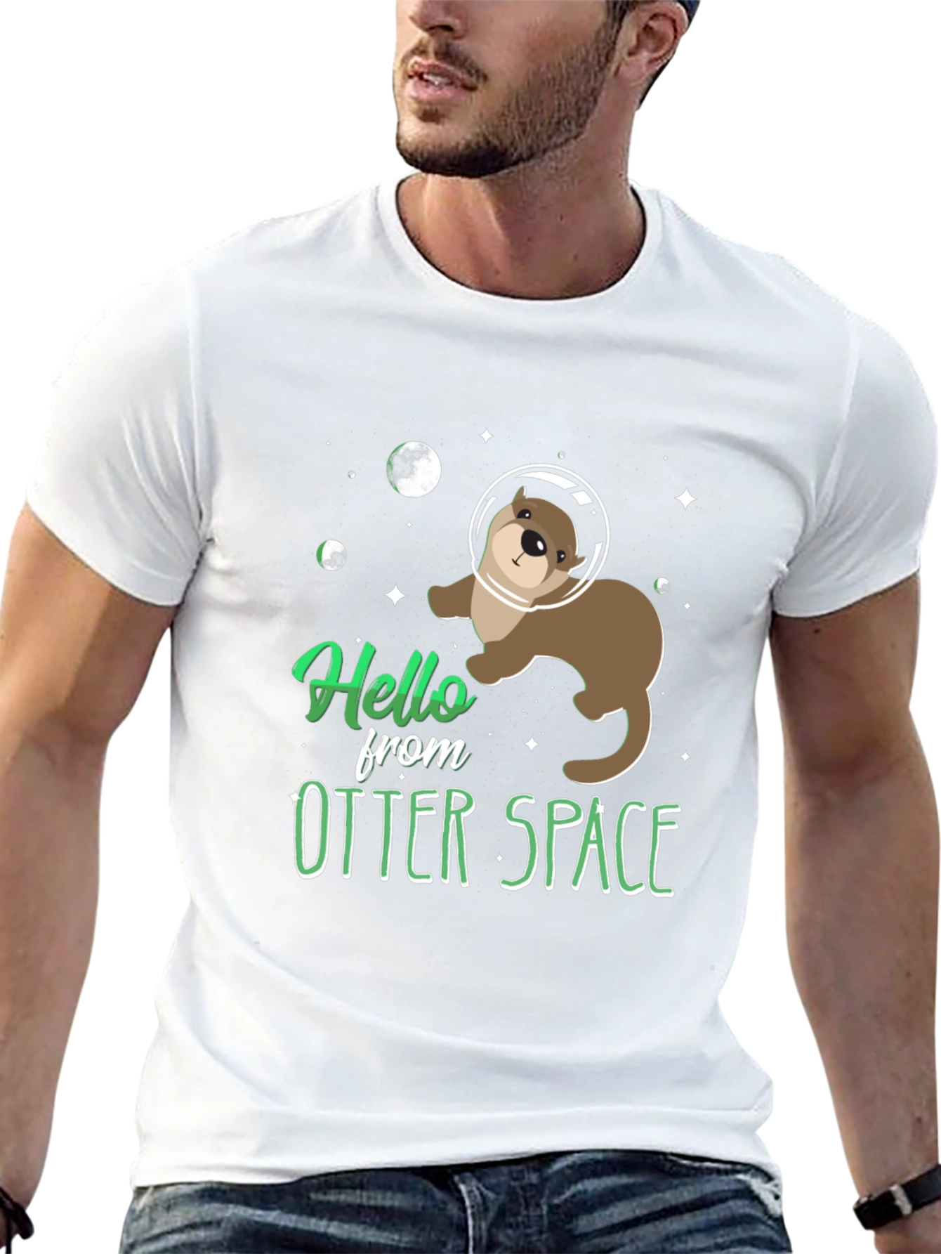 Otter Space T-Shirt - Funny Graphic Tee
