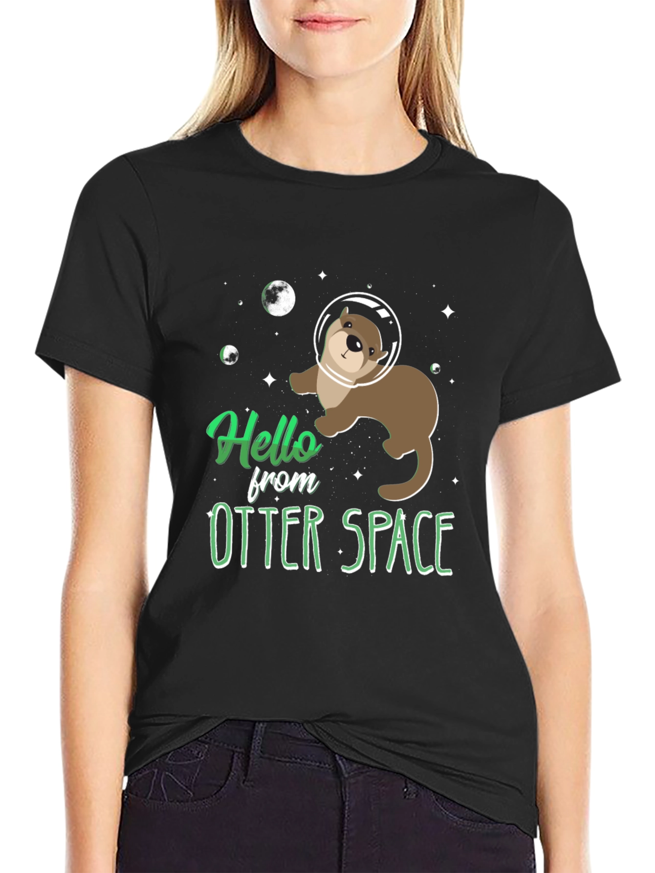 Otter Space T-Shirt - Funny Graphic Tee