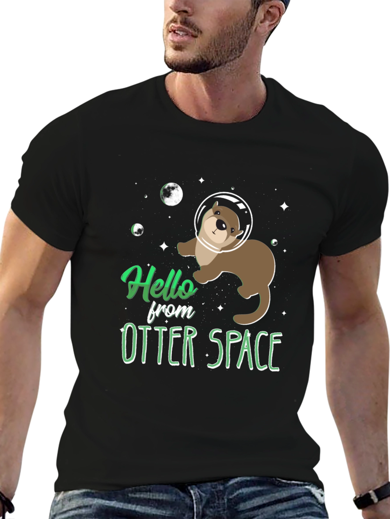 Otter Space T-Shirt - Funny Graphic Tee