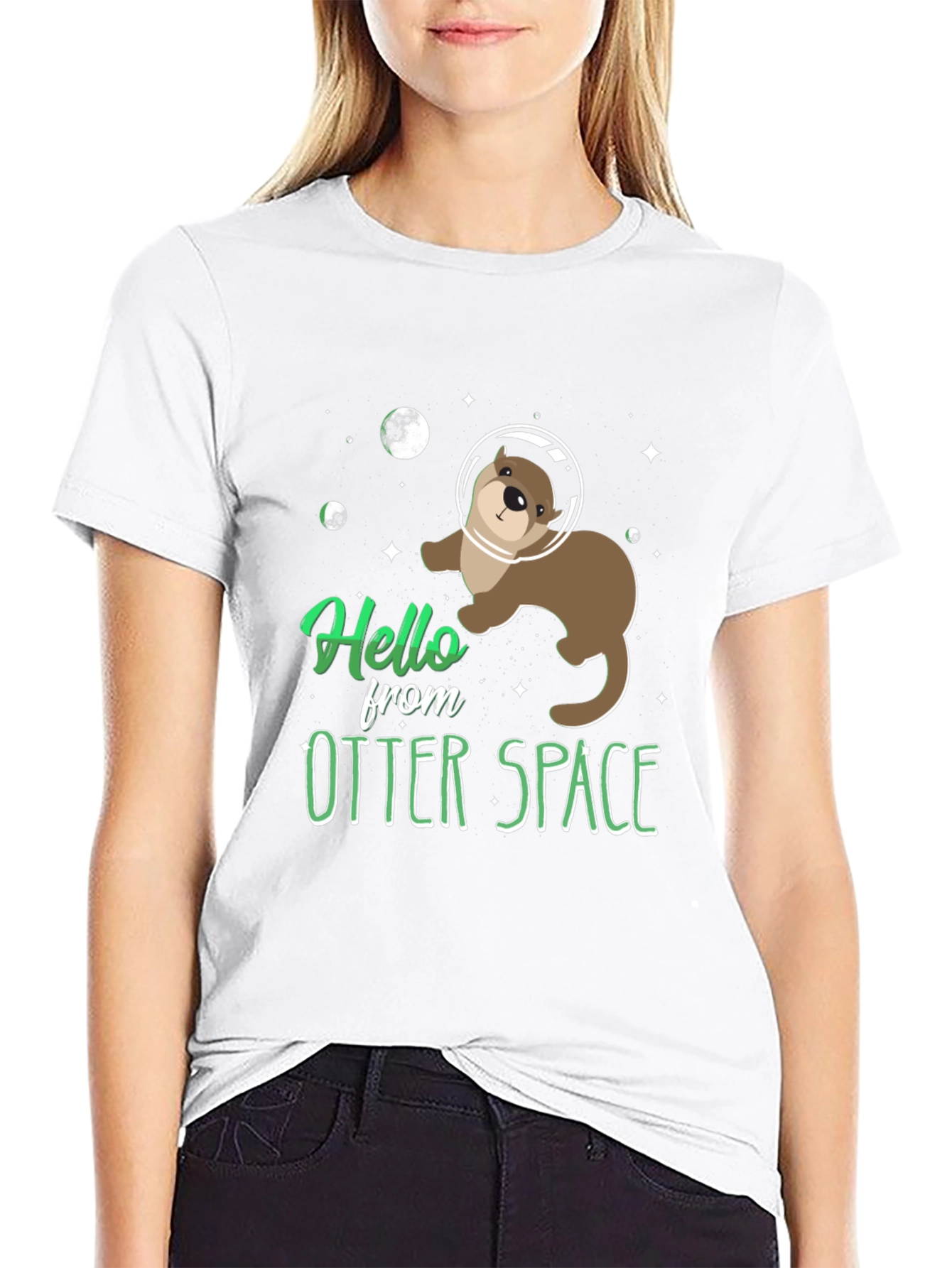 Otter Space T-Shirt - Funny Graphic Tee