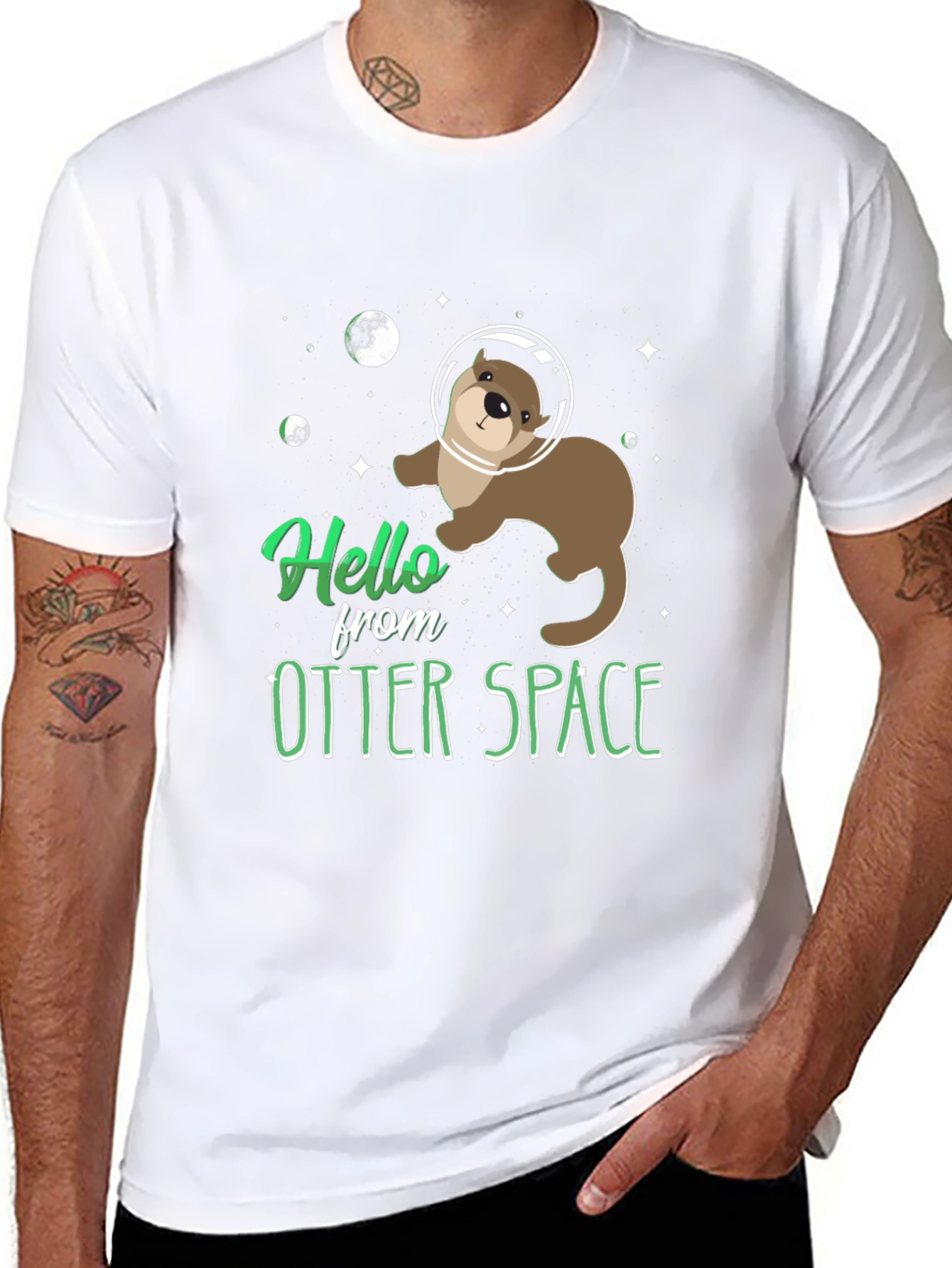 Otter Space T-Shirt - Funny Graphic Tee