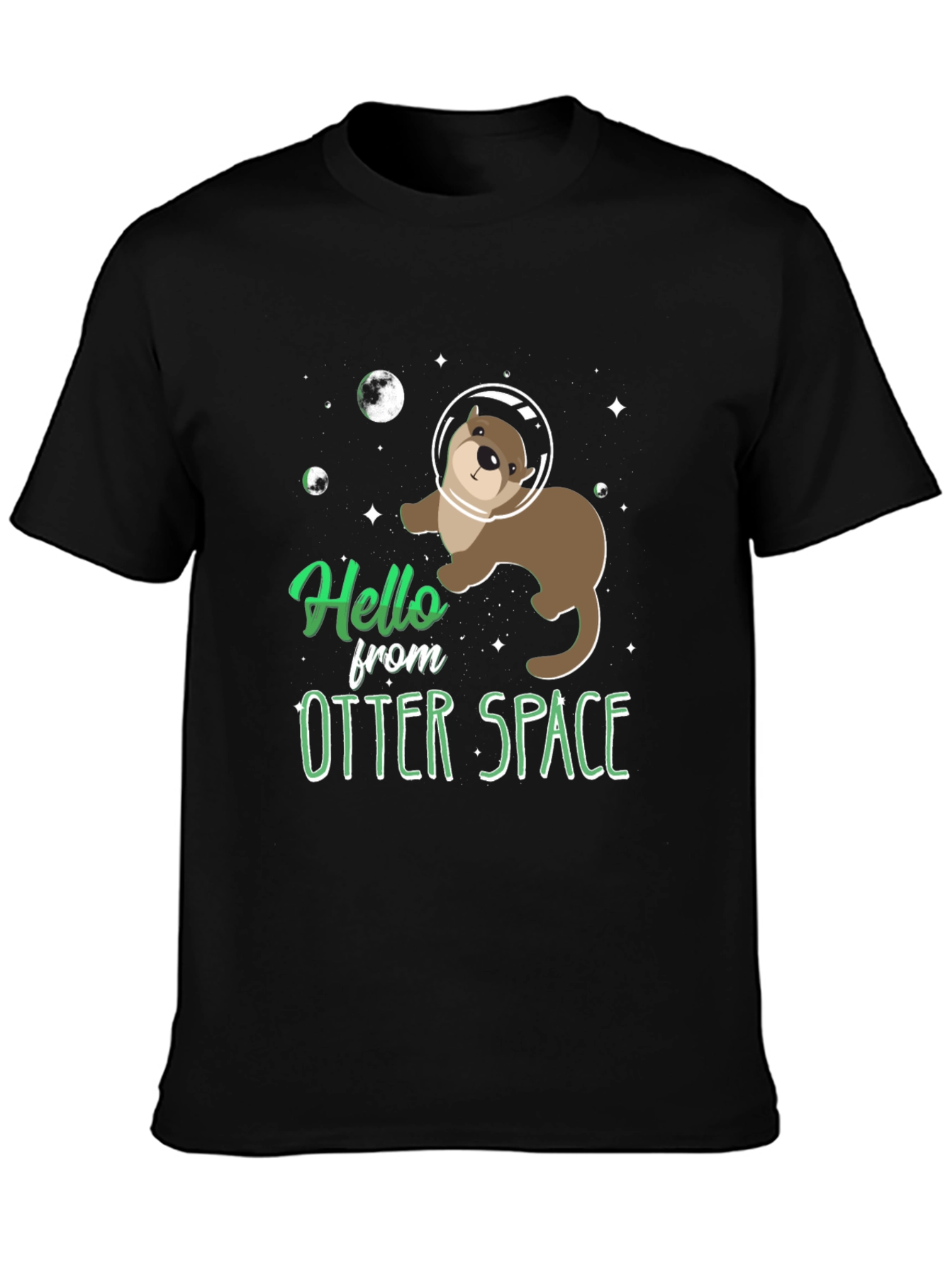 Otter Space T-Shirt - Funny Graphic Tee