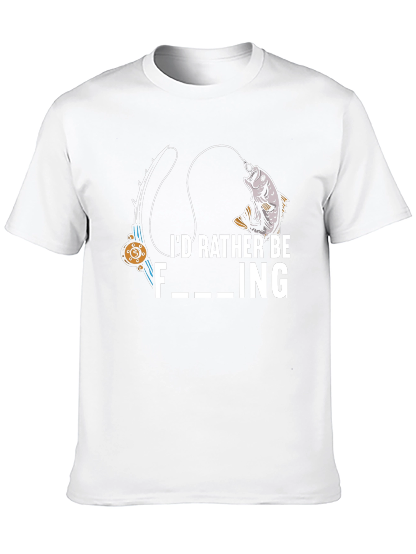 Id Rather Be Fishing Graphic T-Shirt
