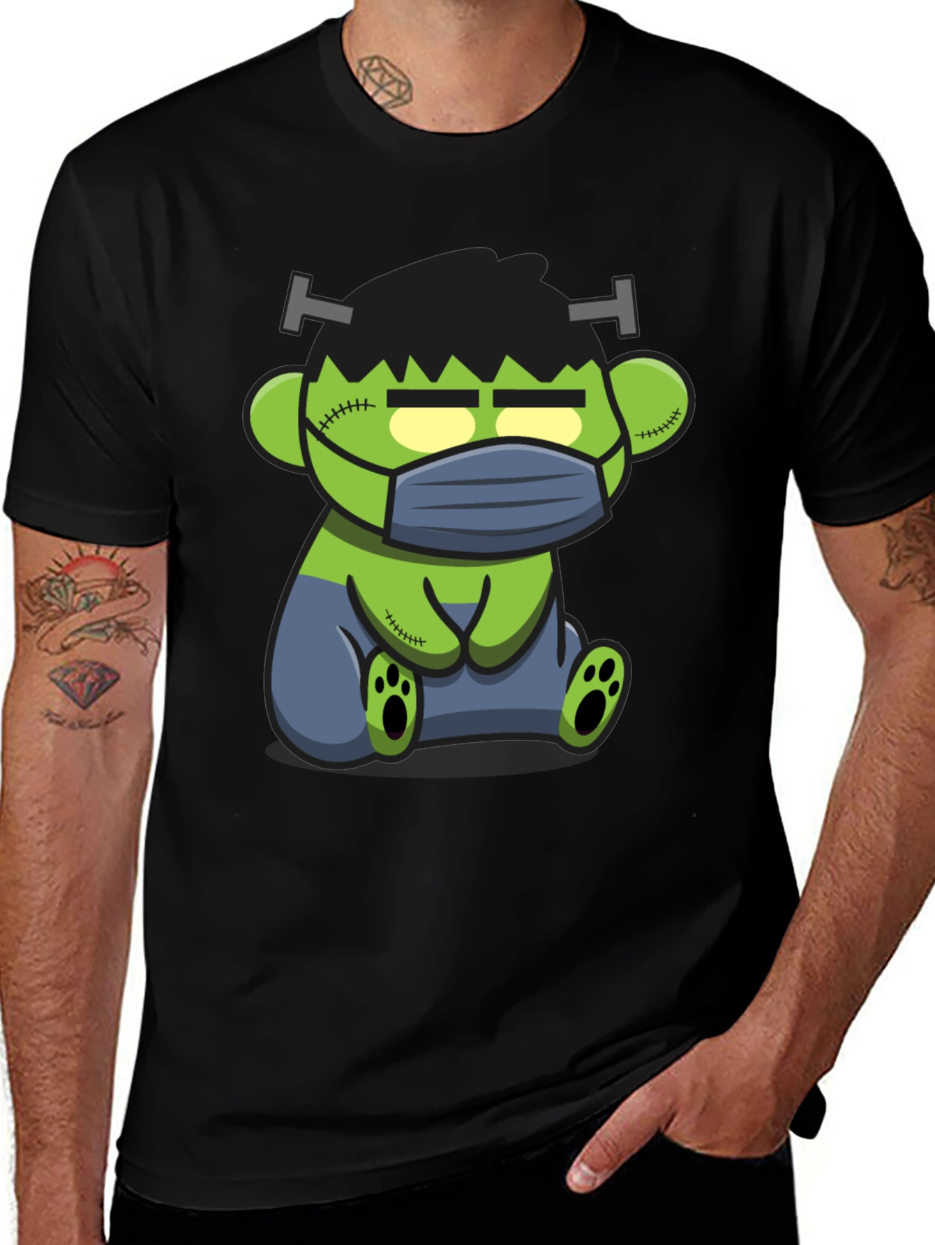 Frankenstein Bear T-Shirt - Halloween Edition