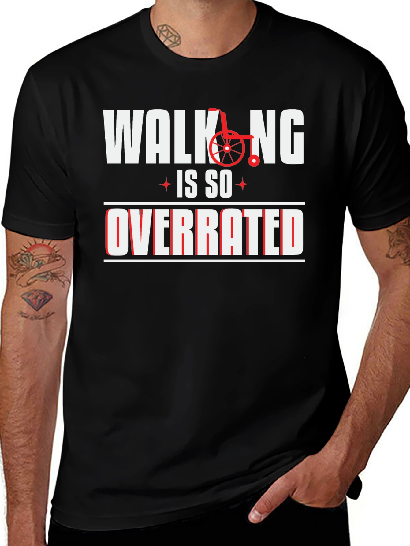 Walking is So Overrated Graphic Tee